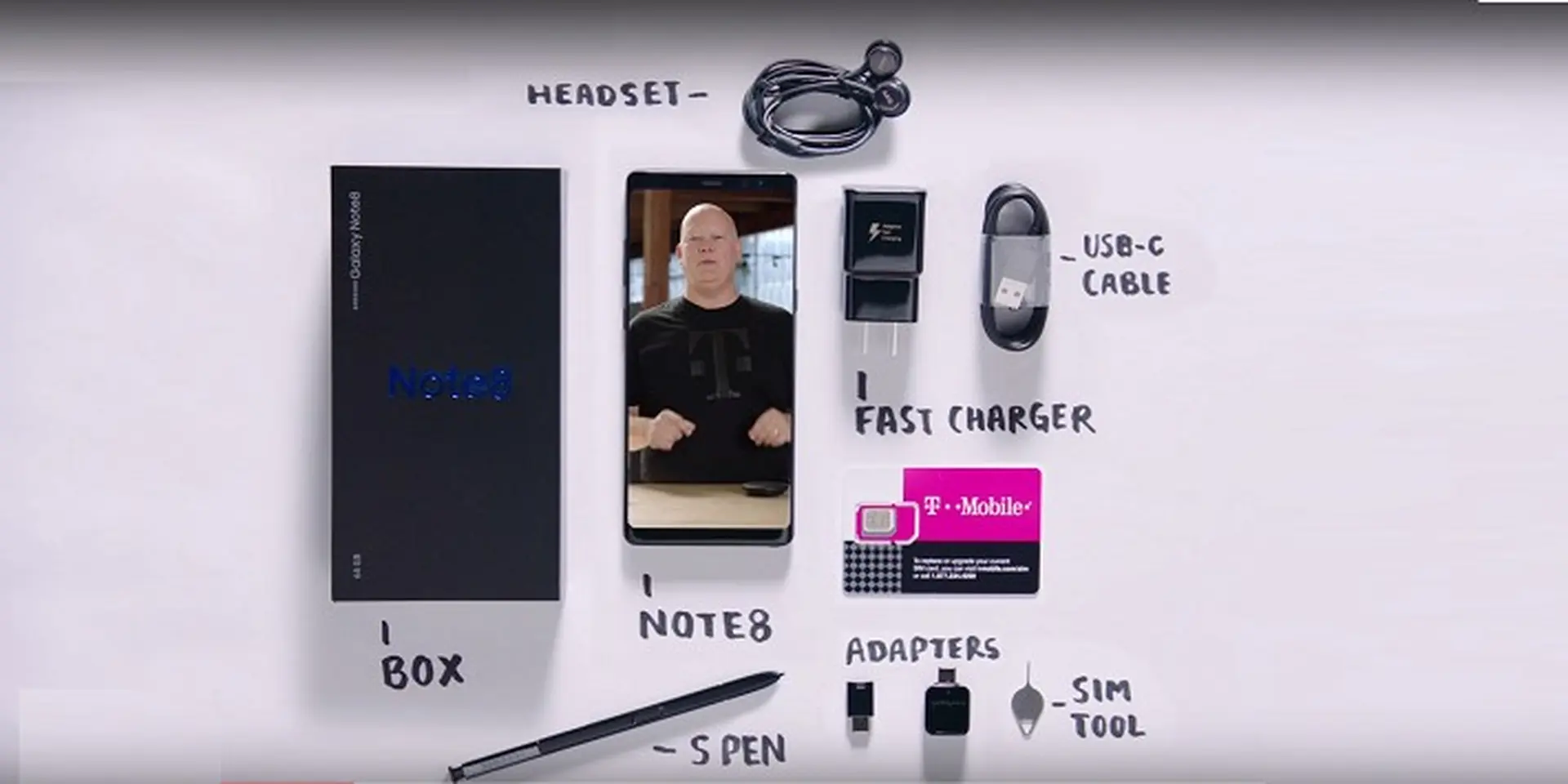 Xuất hiện video đập hộp Galaxy Note 8 