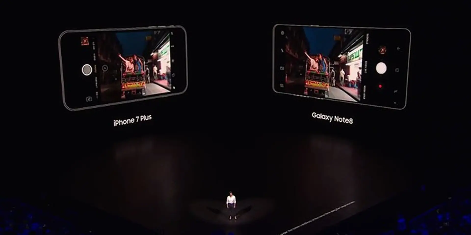 Samsung nói: camera kép trên iPhone 7 Plus xách dép cho Galaxy Note 8