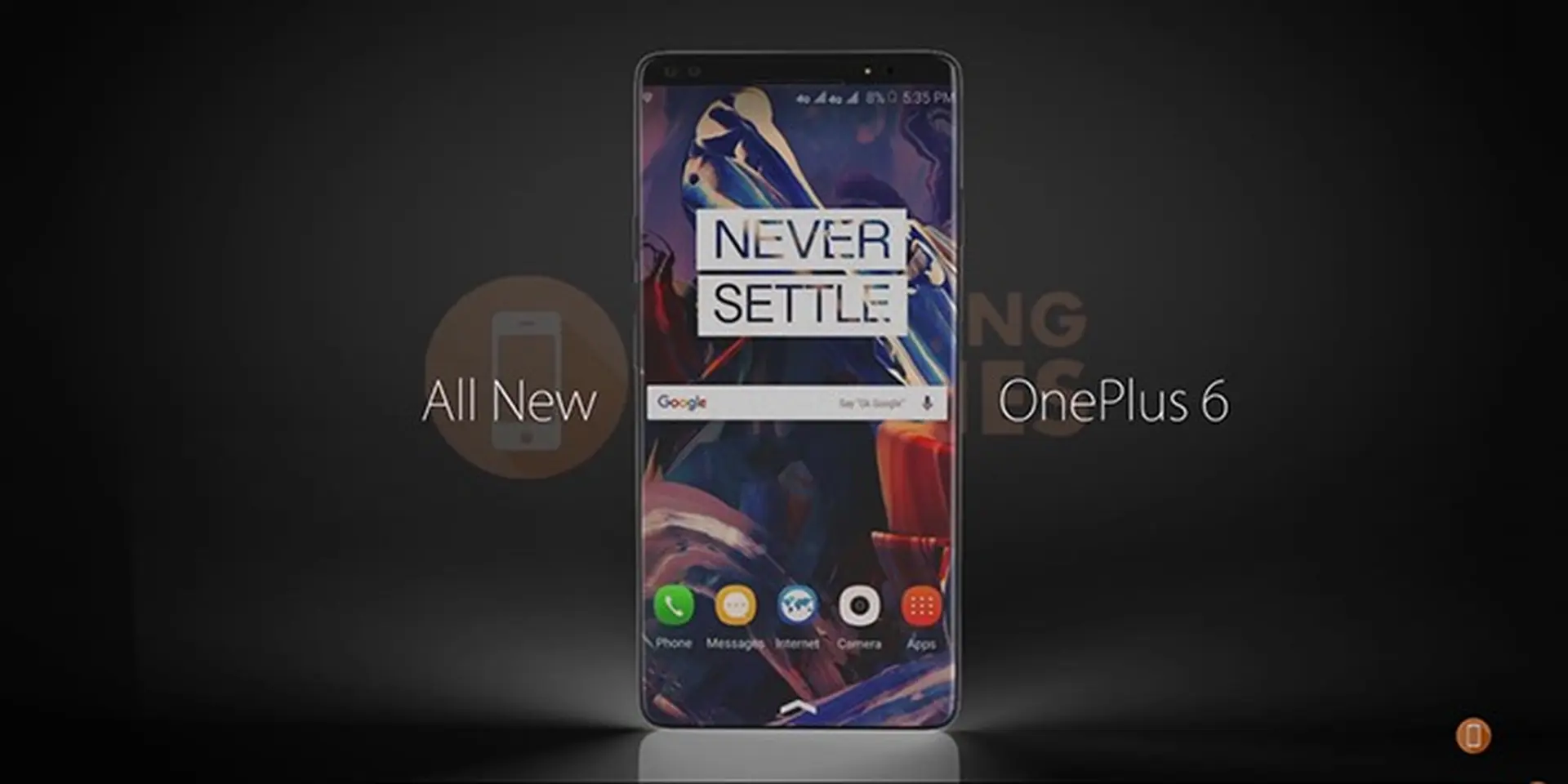 Concept OnePlus 6 đẹp hoàn hảo: Viền bezel gần như không có, camera kép cả trước và sau