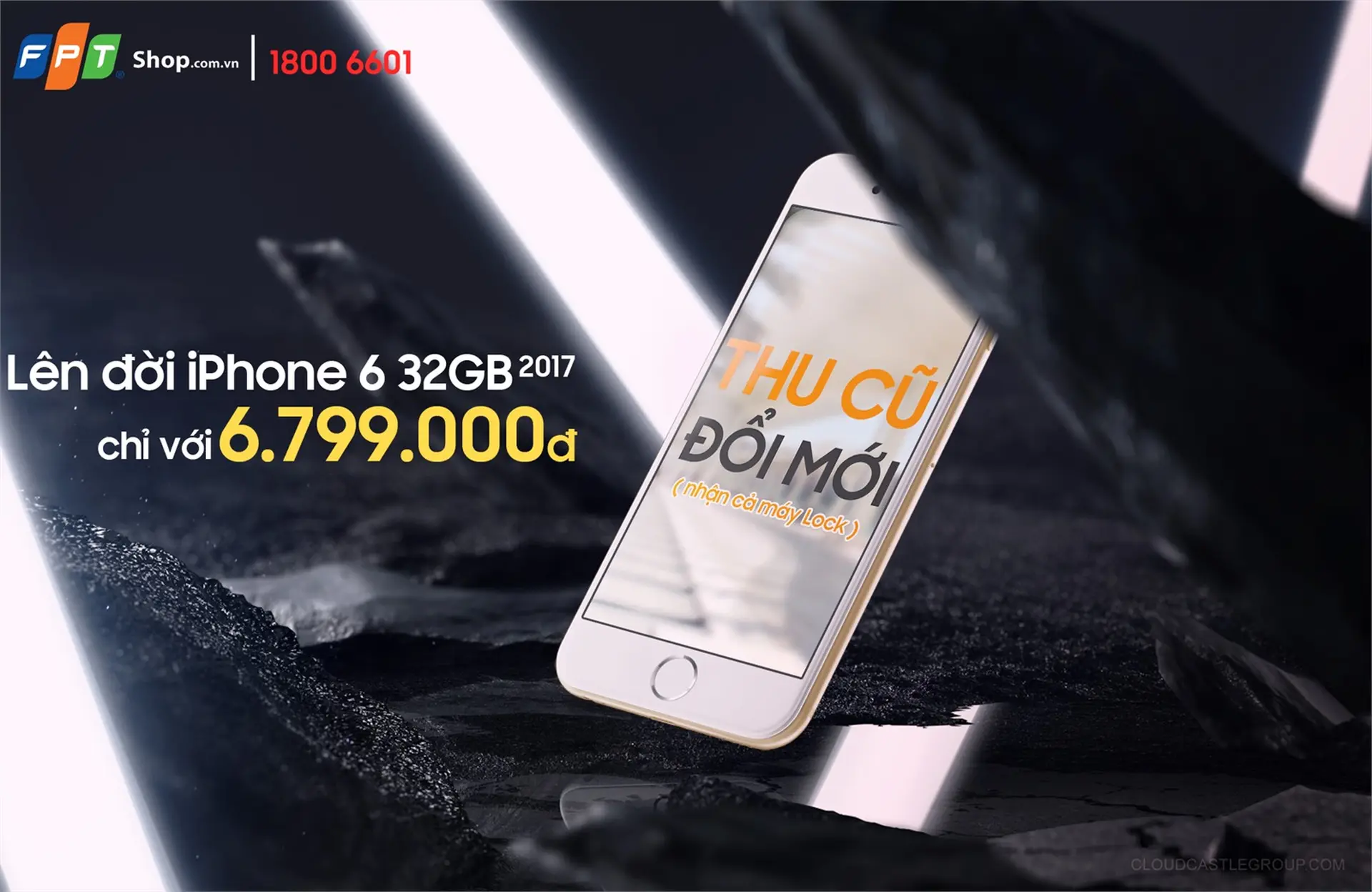 Lên đời iPhone 6 32GB [2017] chỉ với 6,79 triệu tại FPT Shop