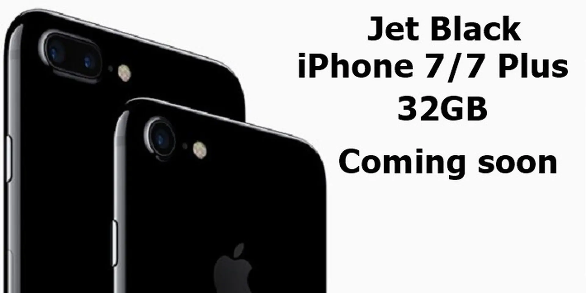 Apple vừa bổ sung phiên bản bộ nhớ trong 32GB cho iPhone 7/7 Plus màu Jet Black