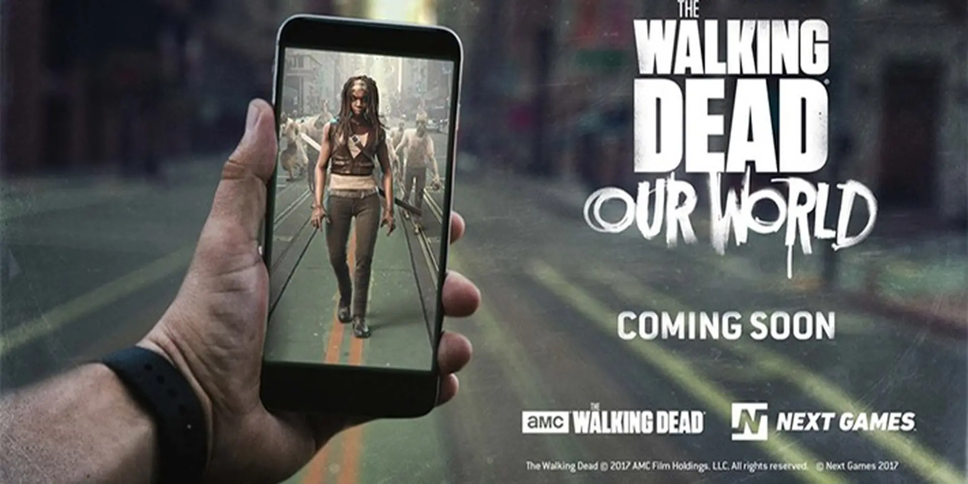 Sắp tới bạn sẽ săn Zombie bằng điện thoại với game The Walking Dead mới
