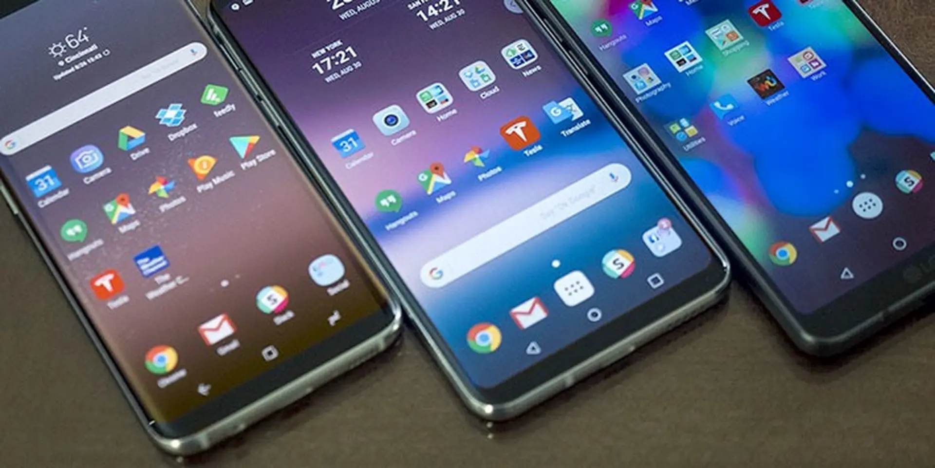 So sánh LG V30 vs LG G6 và Samsung Galaxy S8: Một bước tiến lớn của LG