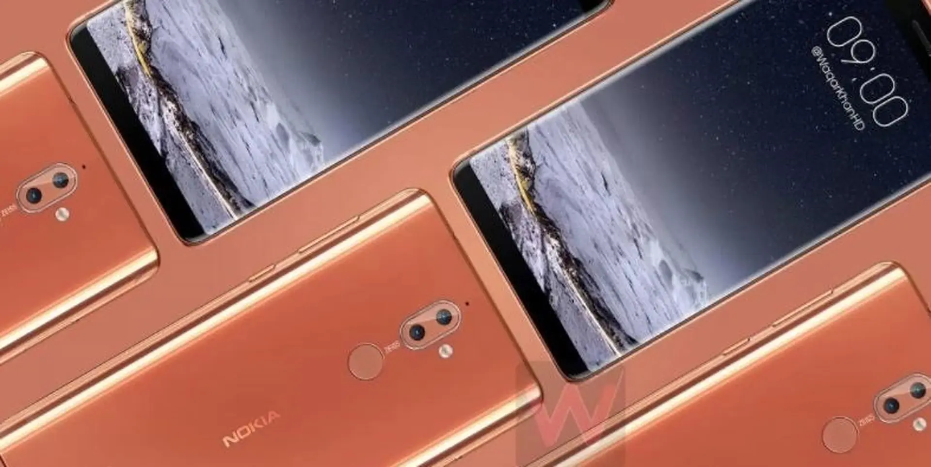 Nokia 9 lộ ảnh đẹp nhất từ trước tới nay với màn hình cong như Galaxy S8