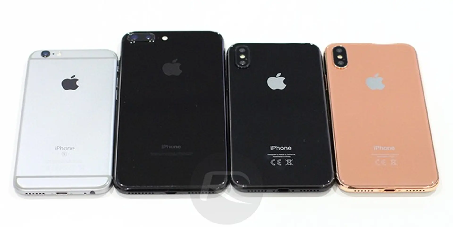 Ngắm nhìn iPhone 8 đọ dáng với tất cả các thế hệ iPhone trước