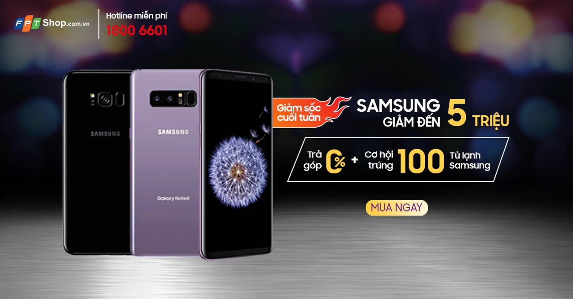 Siêu phẩm Samsung giảm sâu đến 5 triệu đồng tại FPT Shop