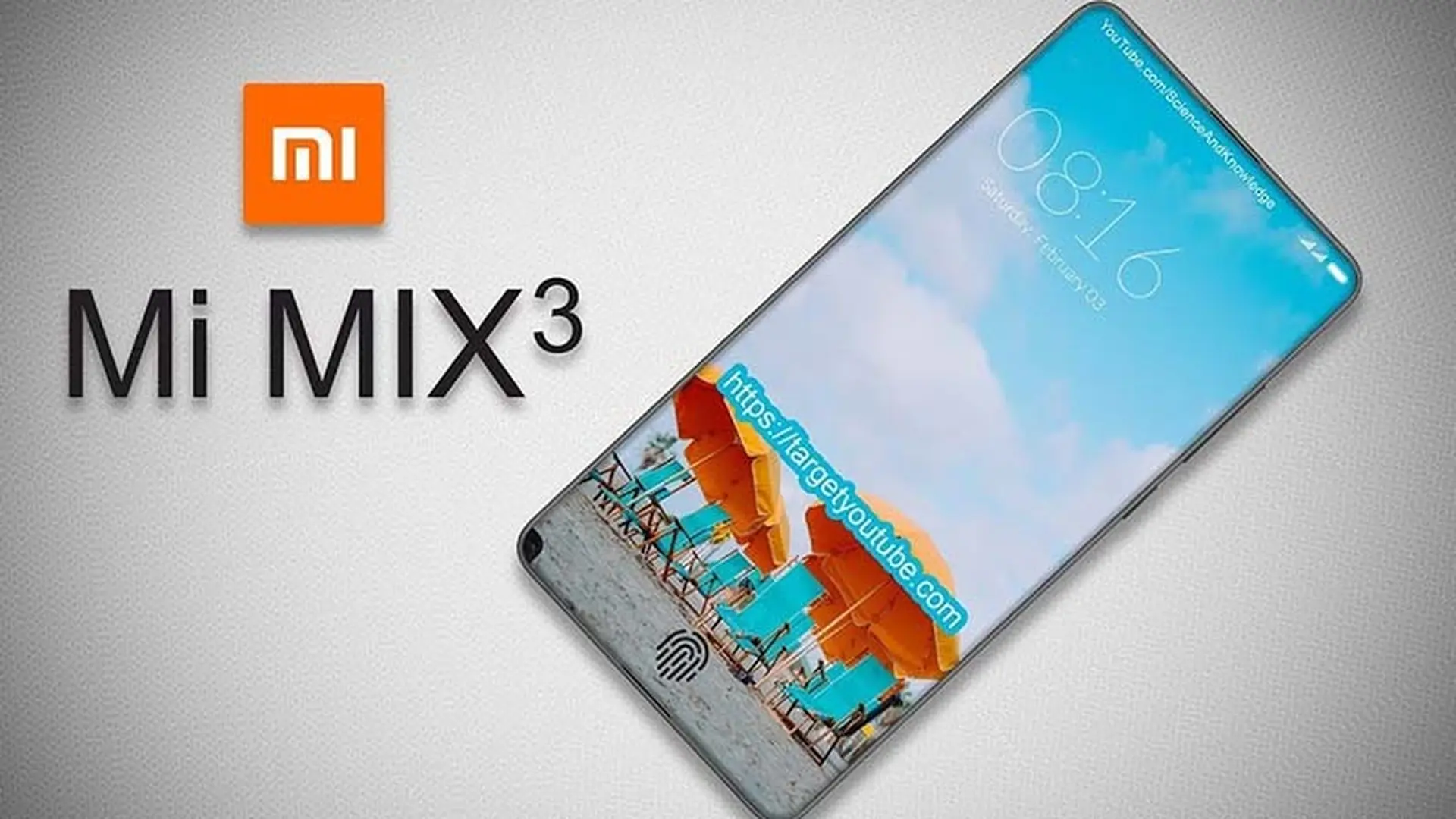 Thêm một thông tin quan trọng về Xiaomi Mi MIX 3 vừa được hé lộ