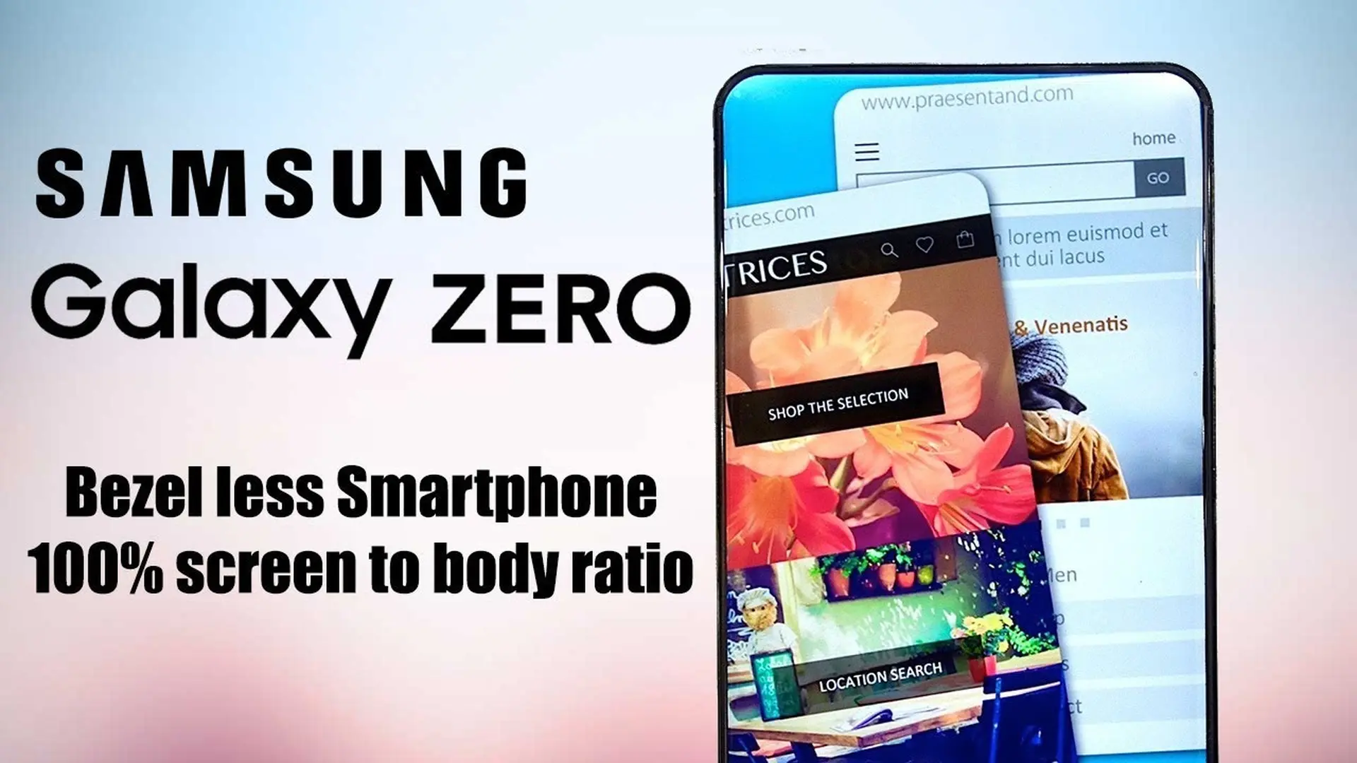 Samsung đang thử nghiệm nguyên mẫu smartphone có camera selfie ẩn dưới màn hình
