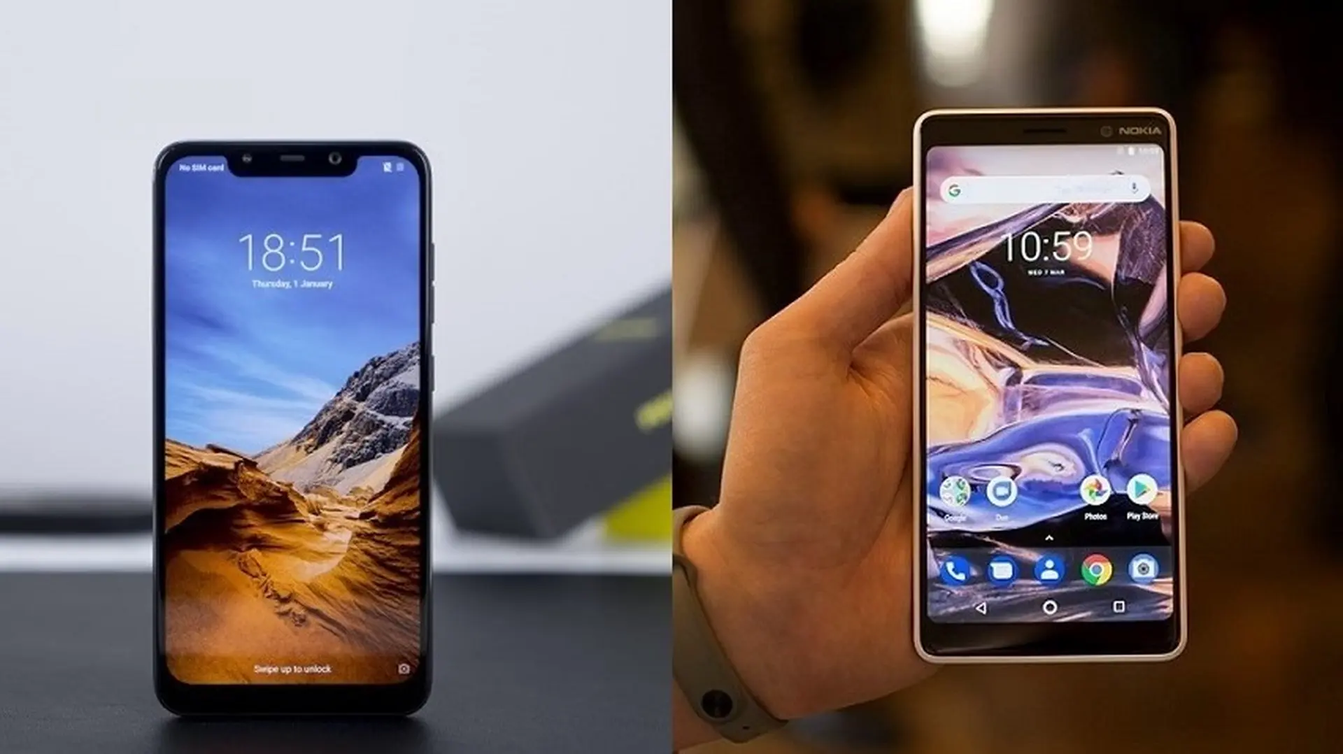 Pocophone F1 và Nokia 7 Plus: Tầm giá 8 triệu chọn cấu hình “khủng” hay trải nghiệm toàn diện?