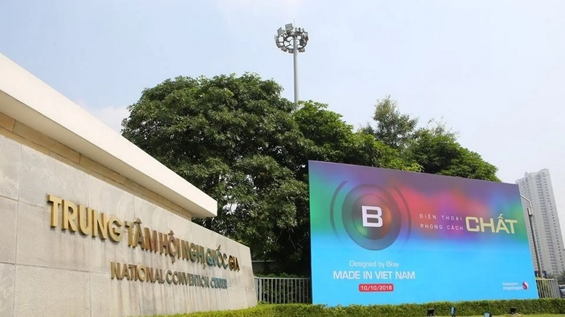 Quang cảnh trước ngày ra mắt Bphone 3 cực kỳ hoành tráng