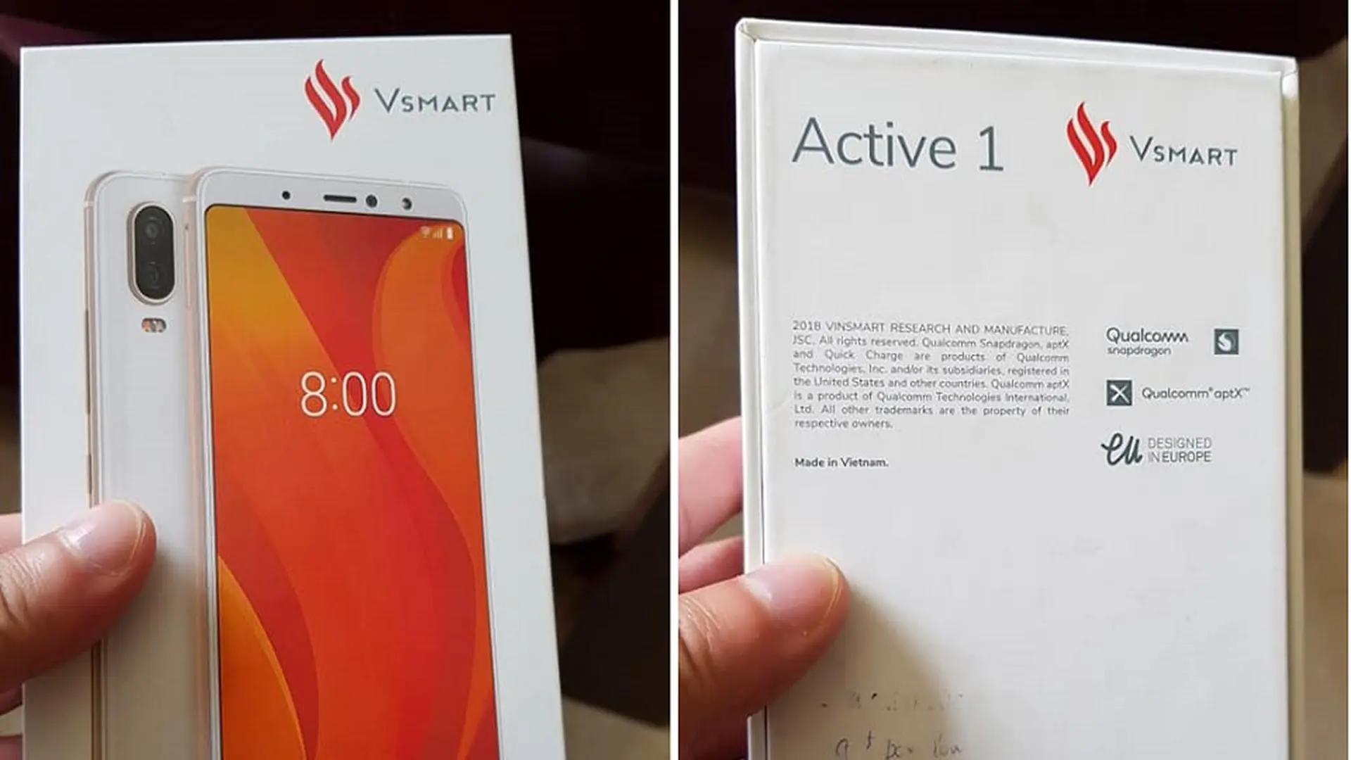Active 1 xuất hiện - Smartphone đầu tiên của tập đoàn Vingroup