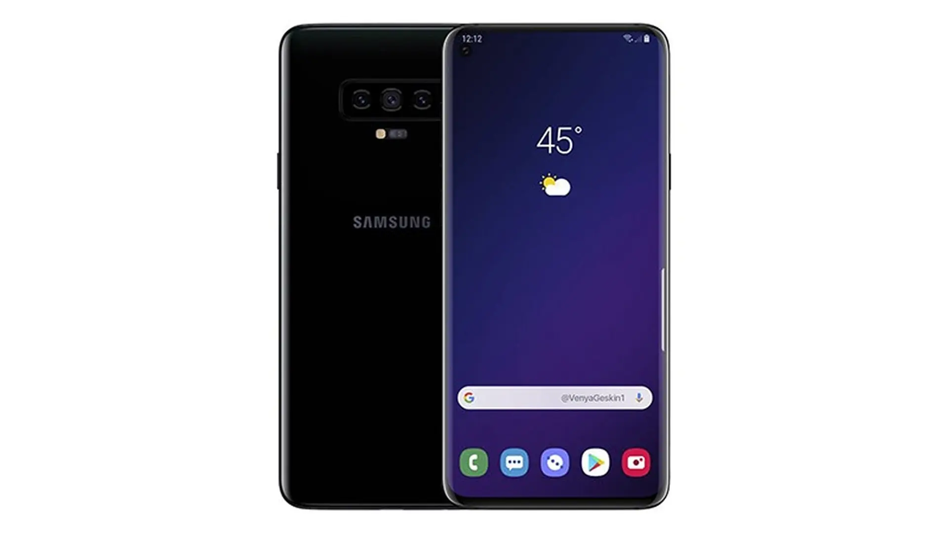 Đây sẽ là siêu phẩm Galaxy S10 với camera selfie ẩn dưới màn hình, 3 camera sau?