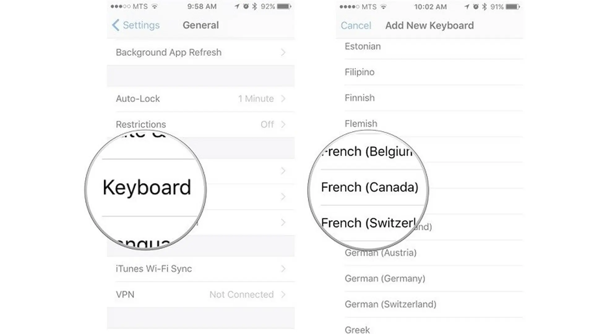 Sử dụng bàn phím quốc tế trên iPhone