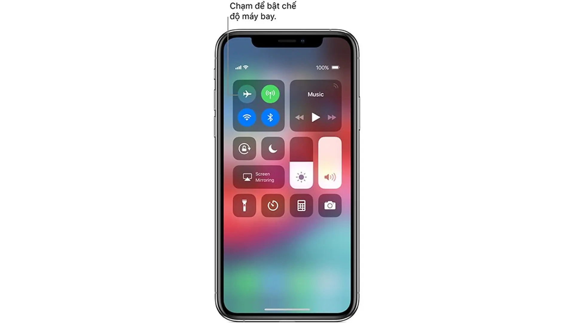 Hướng dẫn sử dụng chế độ máy bay trên iPhone