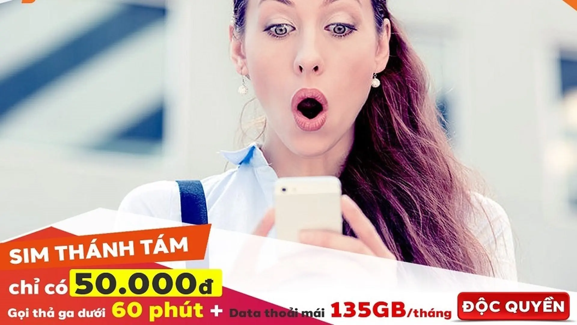 "Nghe gọi thả ga, lướt 4G thỏa sức" dịp cuối năm không lo hết tiền với Thánh Tám, chỉ từ 30K/tháng!
