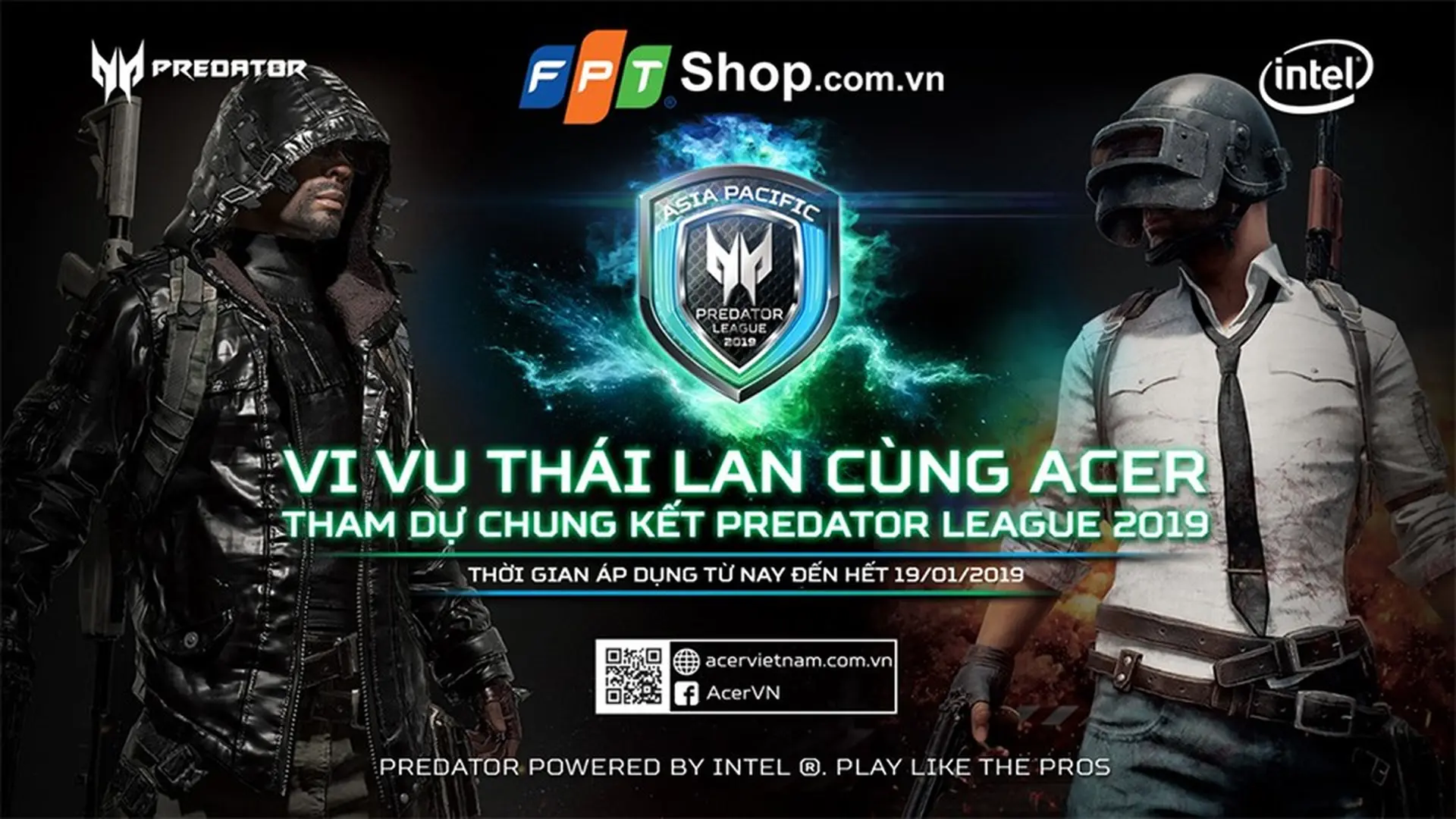 VI VU THÁI LAN CÙNG ACER - THAM DỰ CHUNG KẾT PREDATOR LEAGUE 2019
