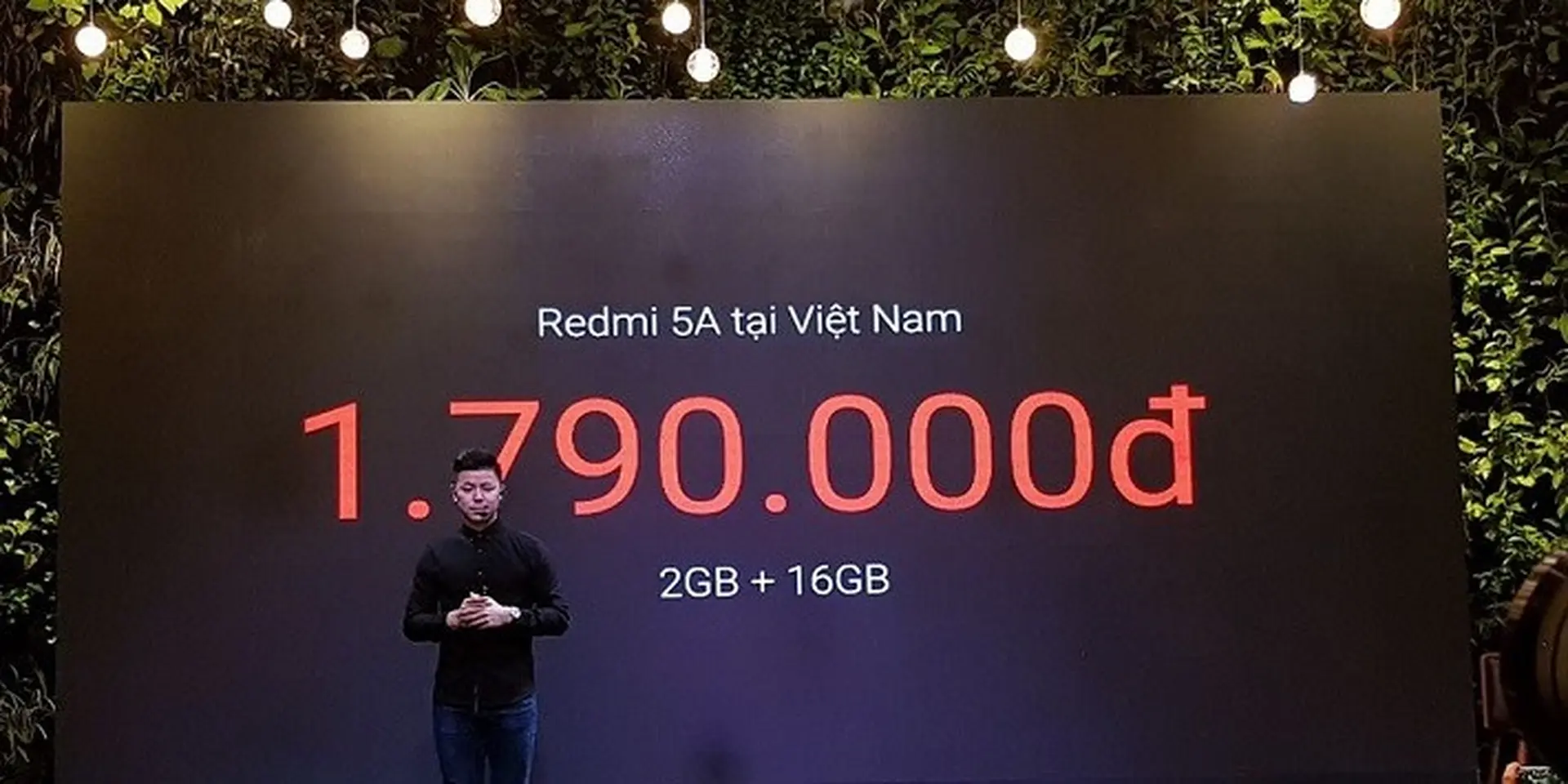 Xiaomi Redmi 5A chính thức giới thiệu tại Việt Nam, chip Snapdragon, RAM 2GB giá 1.7 triệu