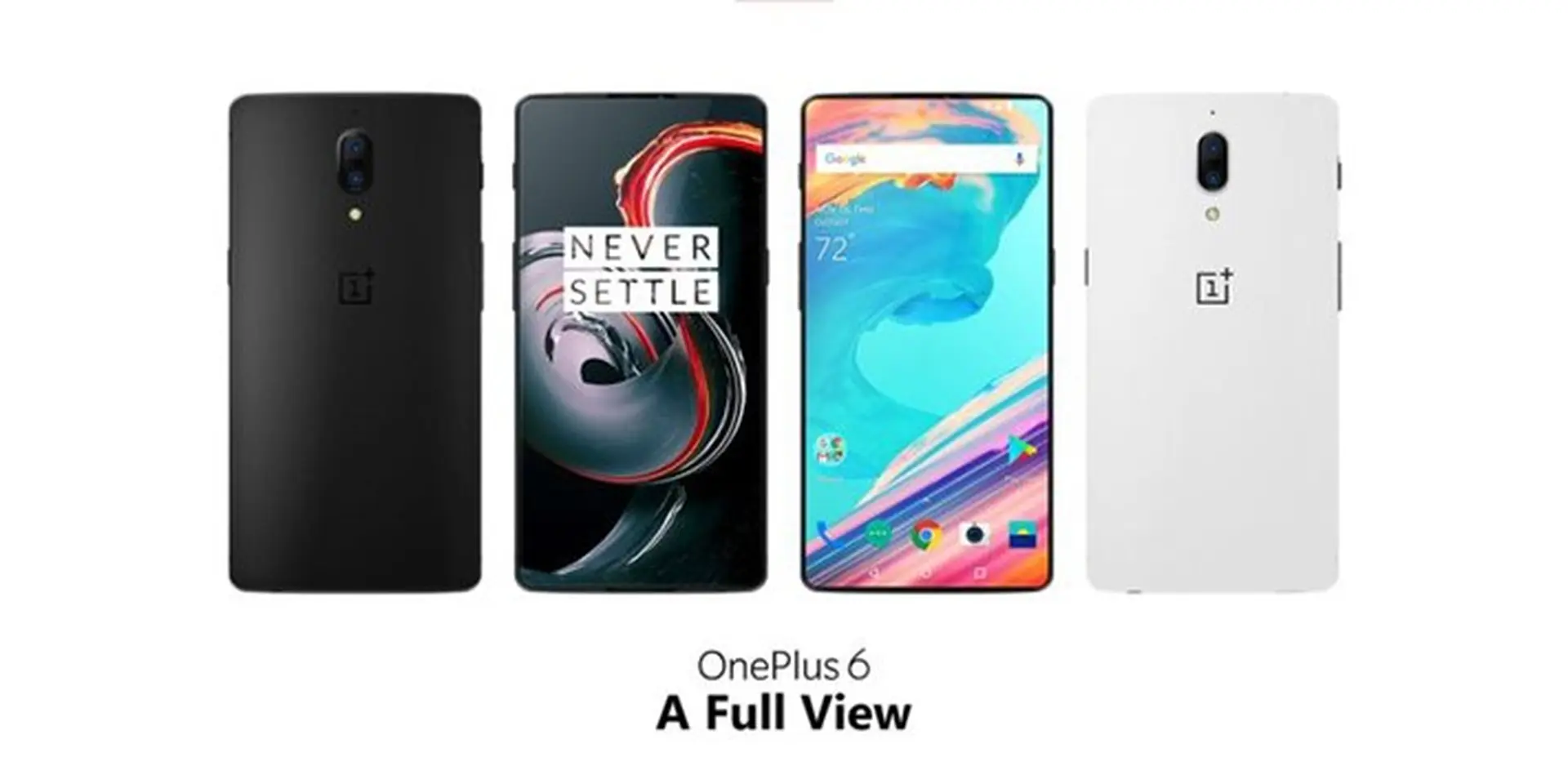 Mãn nhãn với thiết kế OnePlus 6 có màn hình chiếm 100% diện tích mặt trước, camera sau kép