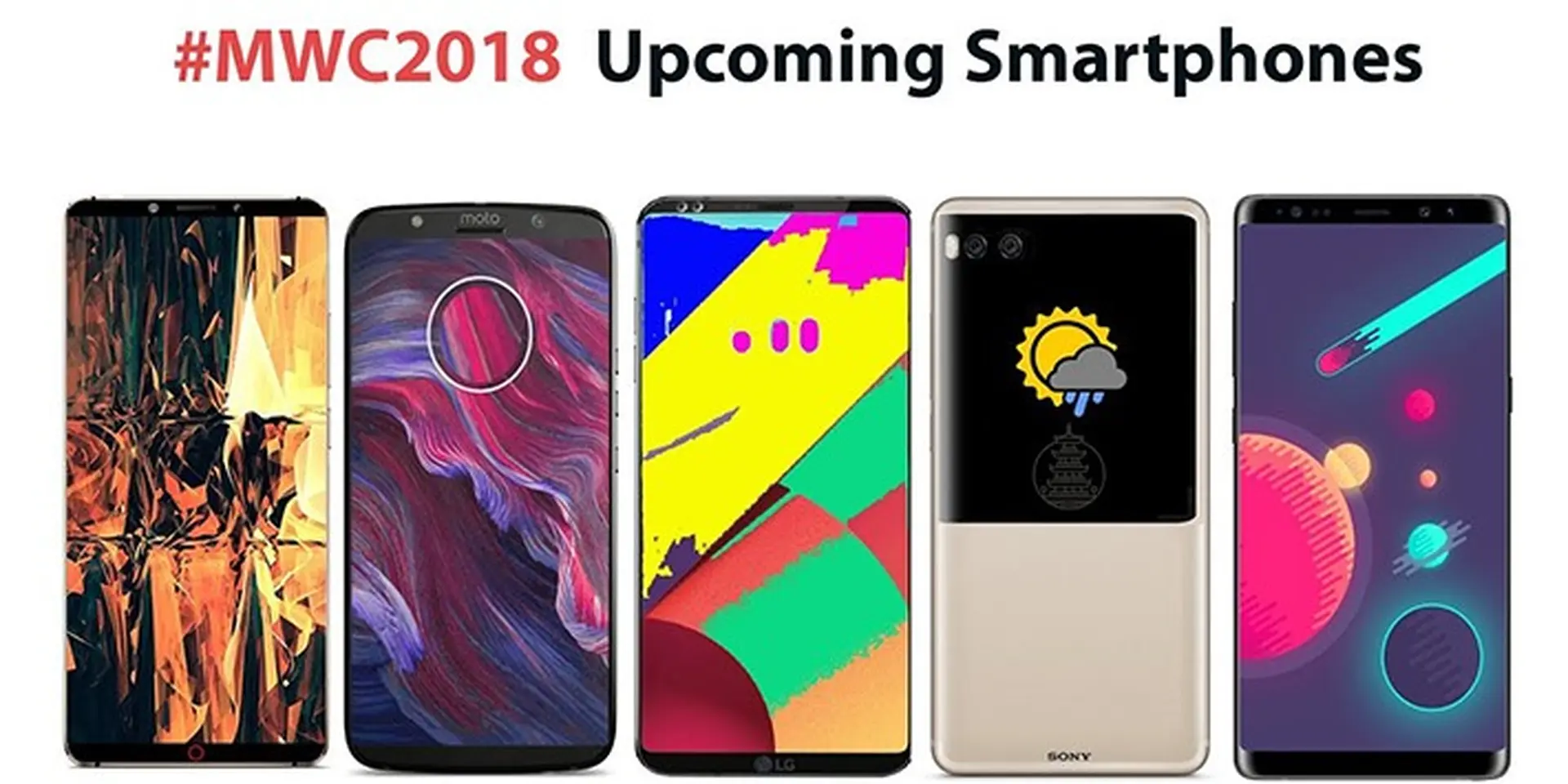 Đây là những smartphone đình đám được mong chờ nhất tại MWC 2018