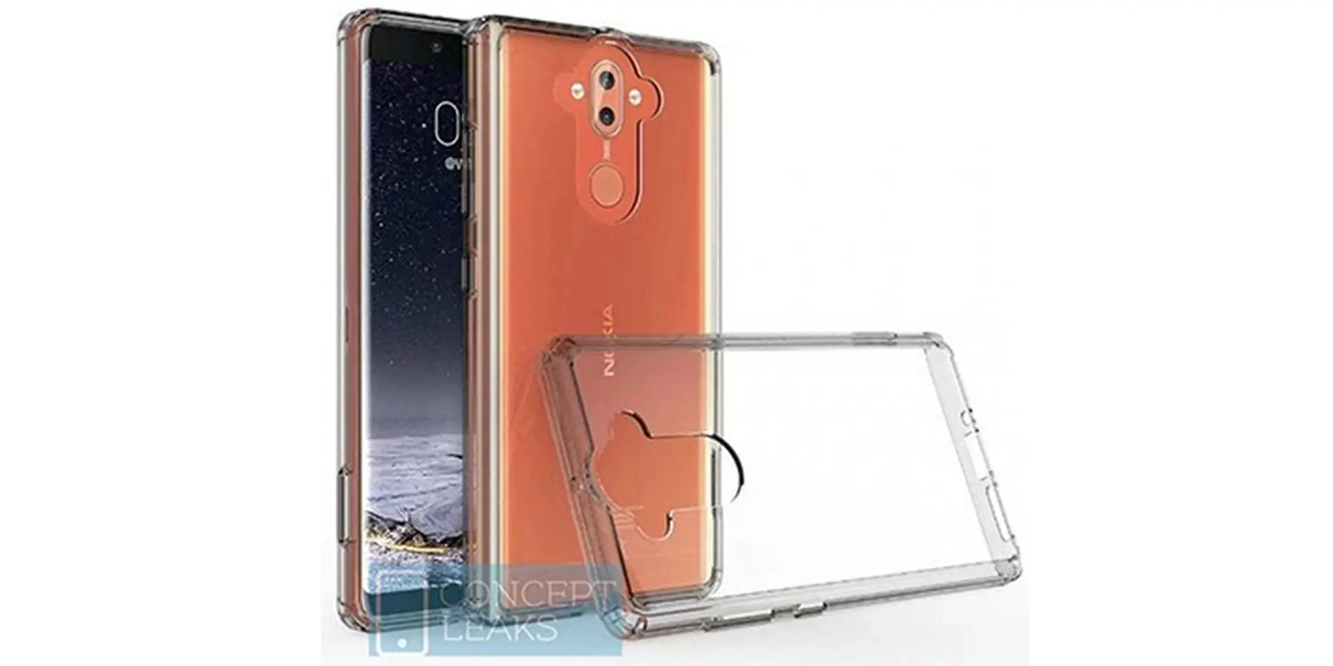 Siêu phẩm Nokia 9 với màn hình cong tràn cạnh tiếp tục xuất hiện cùng bộ case mới