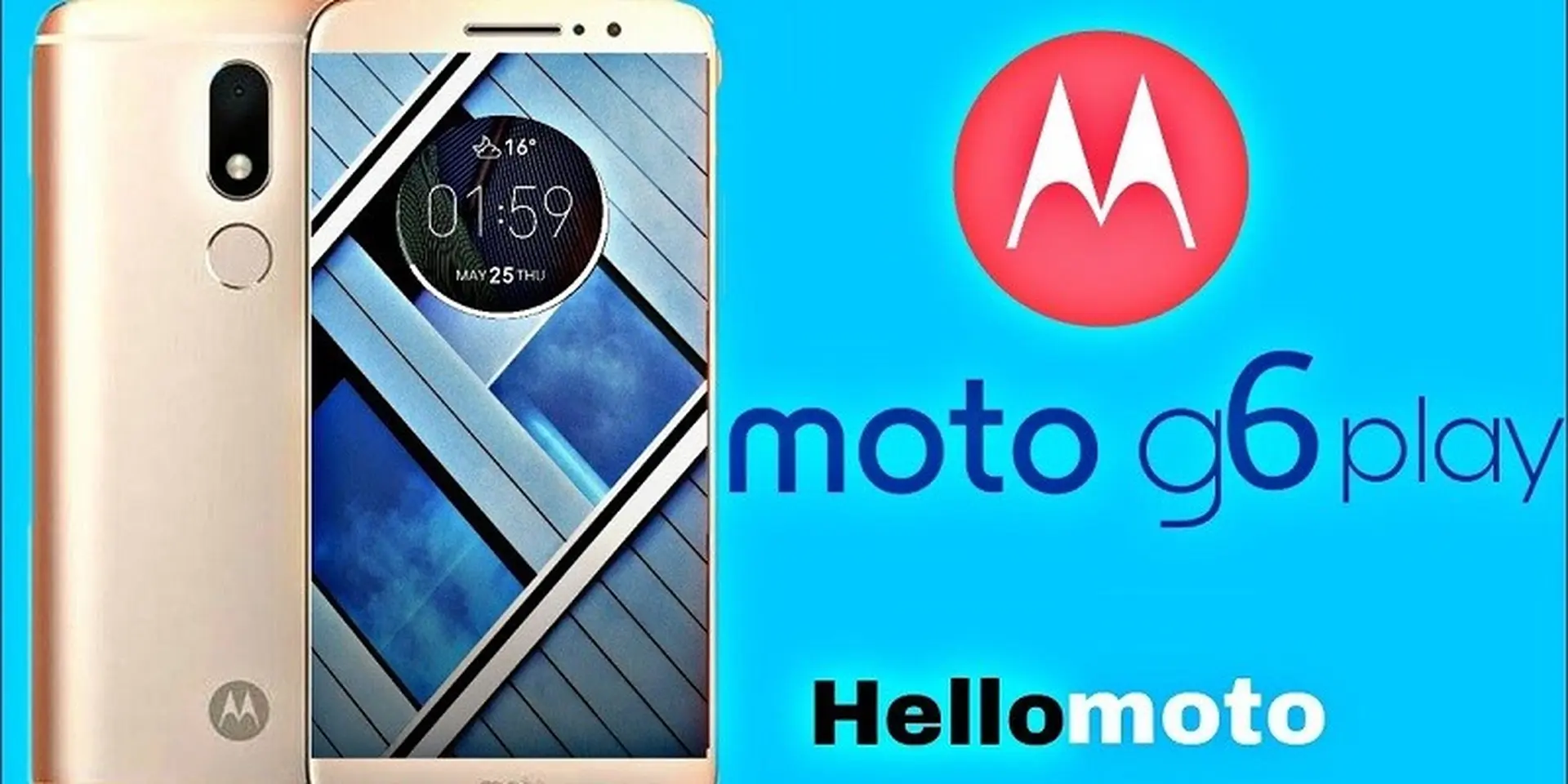 Hình ảnh Renders 3D Moto G6 Play xuất hiện, hé lộ một số thông tin về cấu hình