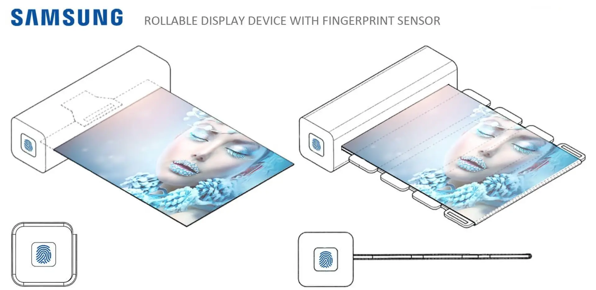 Samsung sắp tung ra một thiết bị rất đặc biệt với màn hình cuộn tròn