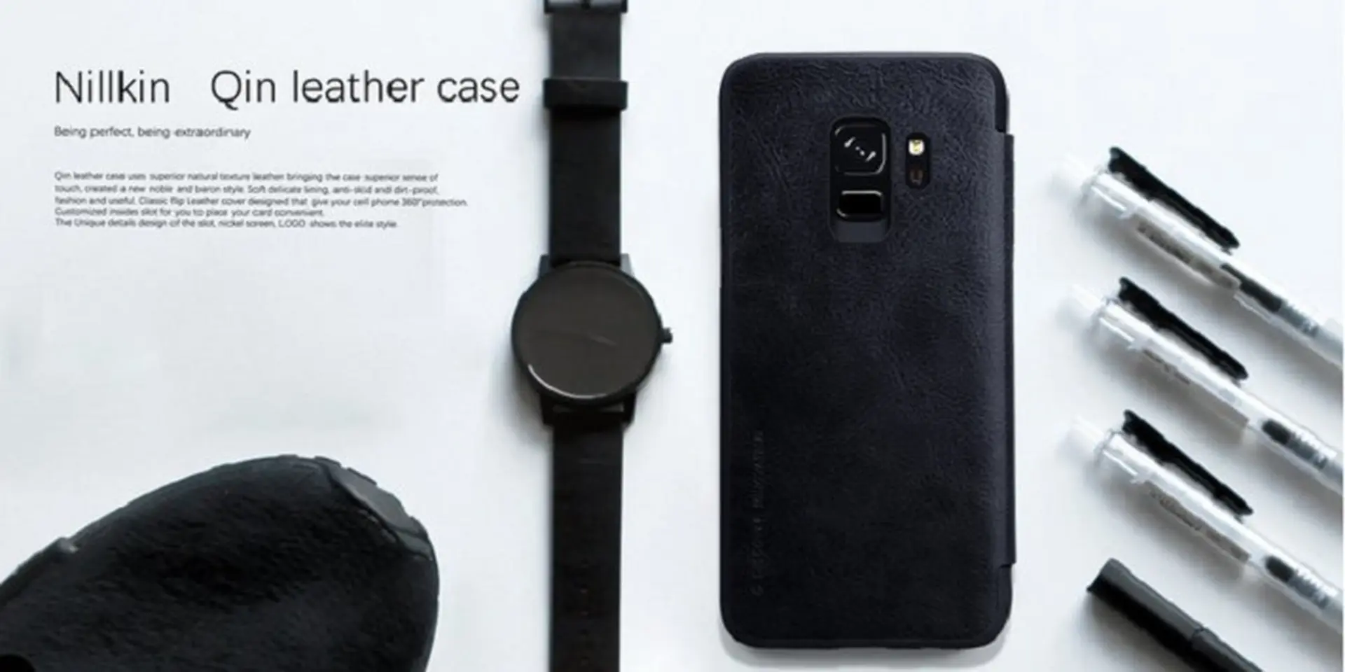 Cận cảnh thiết kế của Samsung Galaxy S9/ S9 Plus được Nillkin "gián tiếp" xác nhận 