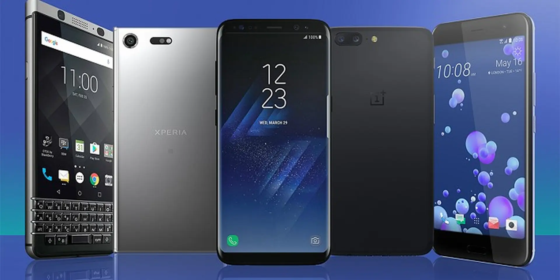 Top smartphone nổi bật nhất trong năm 2017 của các ‘’ông trùm’’