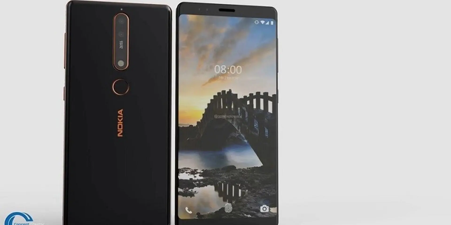 Nokia 8 Sirrocco sở hữu thiết kế như thế này thì thật tuyệt!