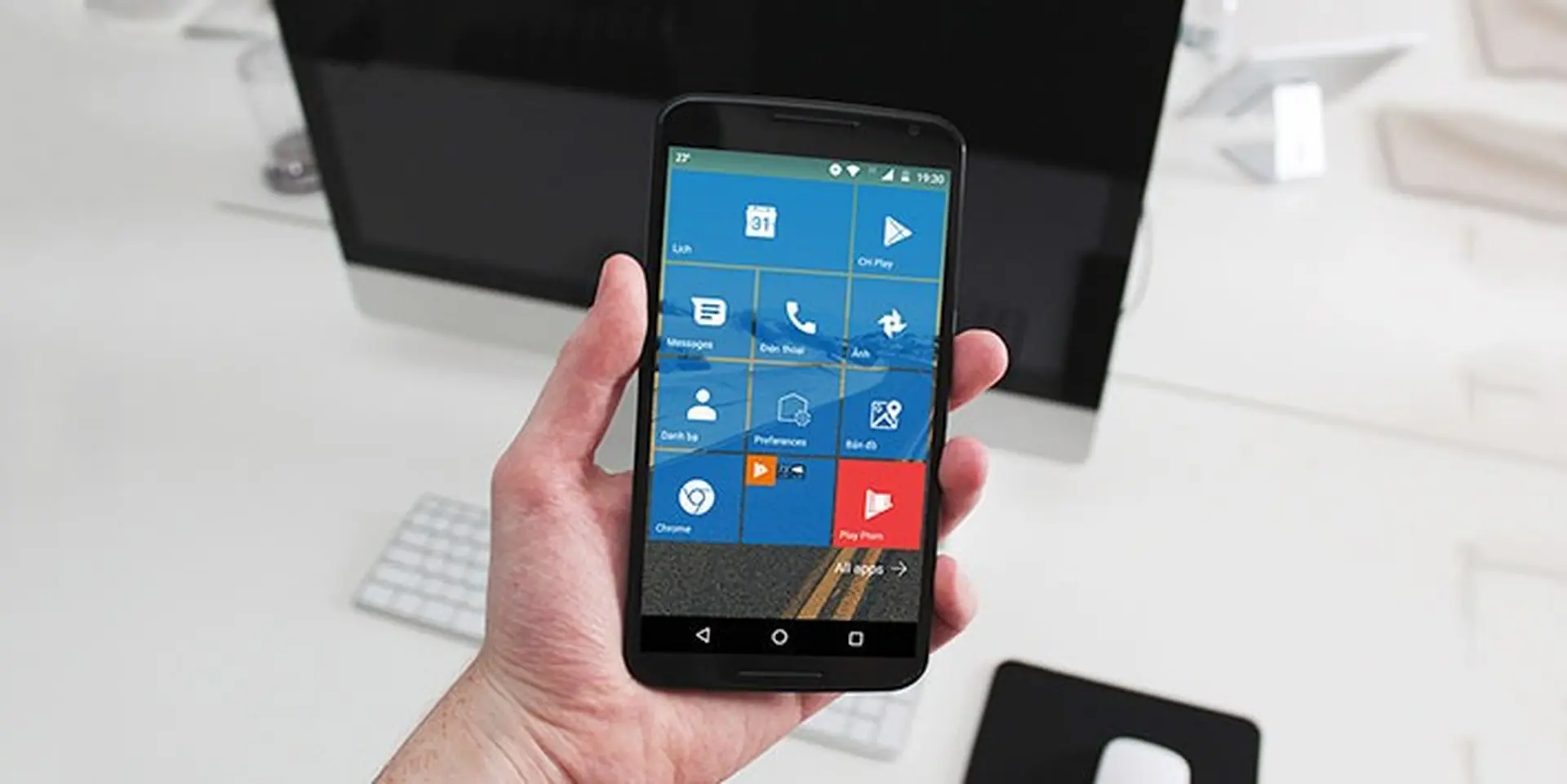 Trải nghiệm Launcher 10 trên smartphone Android: Cách đơn giản để có Windows 10 Mobile