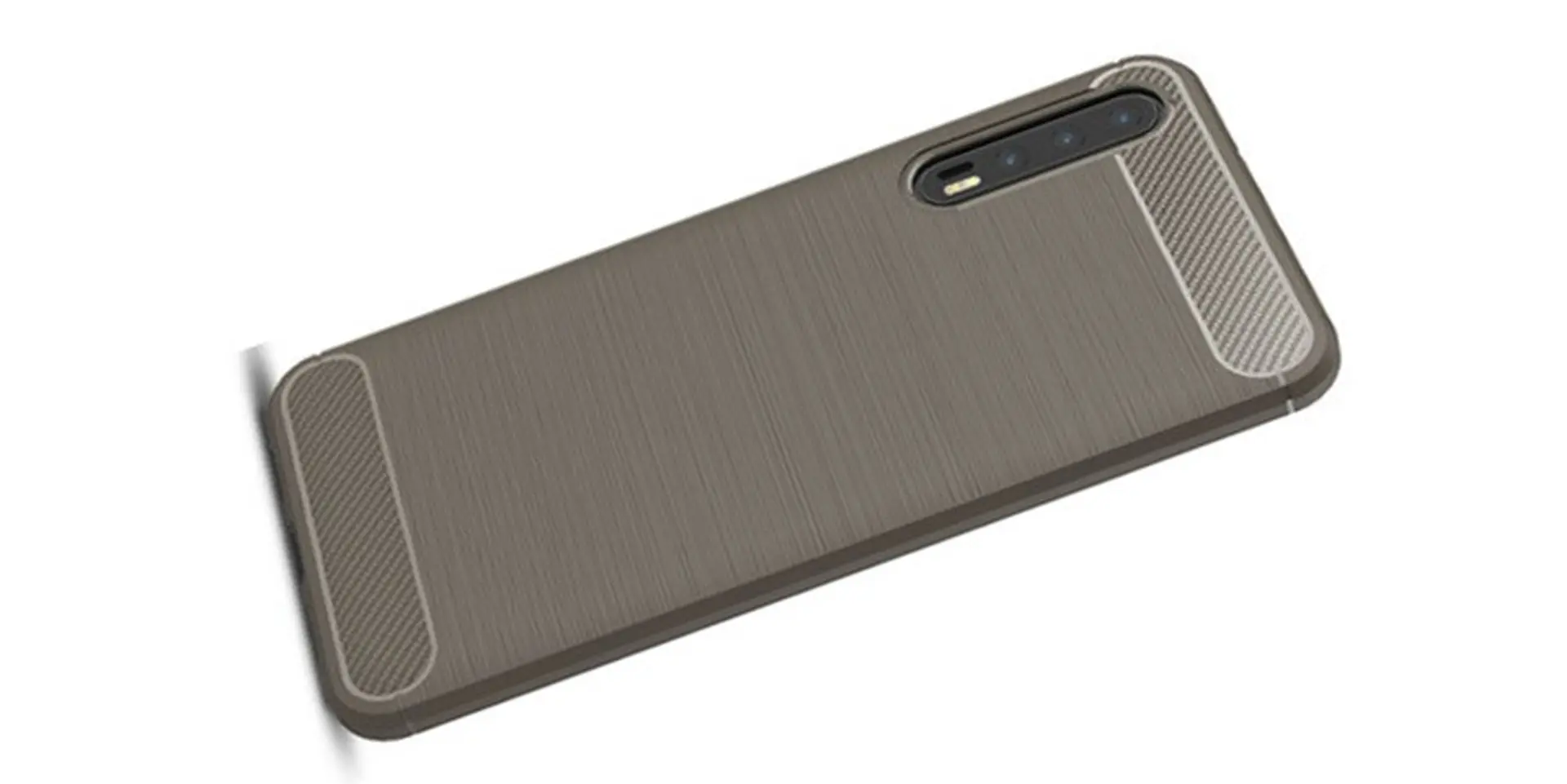 Huawei P20 Plus rò rỉ thiết kế dưới chiếc ốp lưng với cụm 3 camera độc đáo