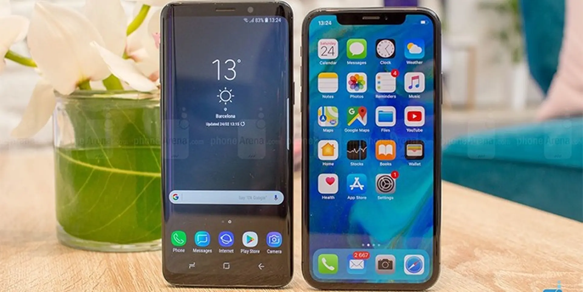 So sánh Samsung Galaxy S9 và Apple iPhone X: “cuộc chiến hoàng kim”