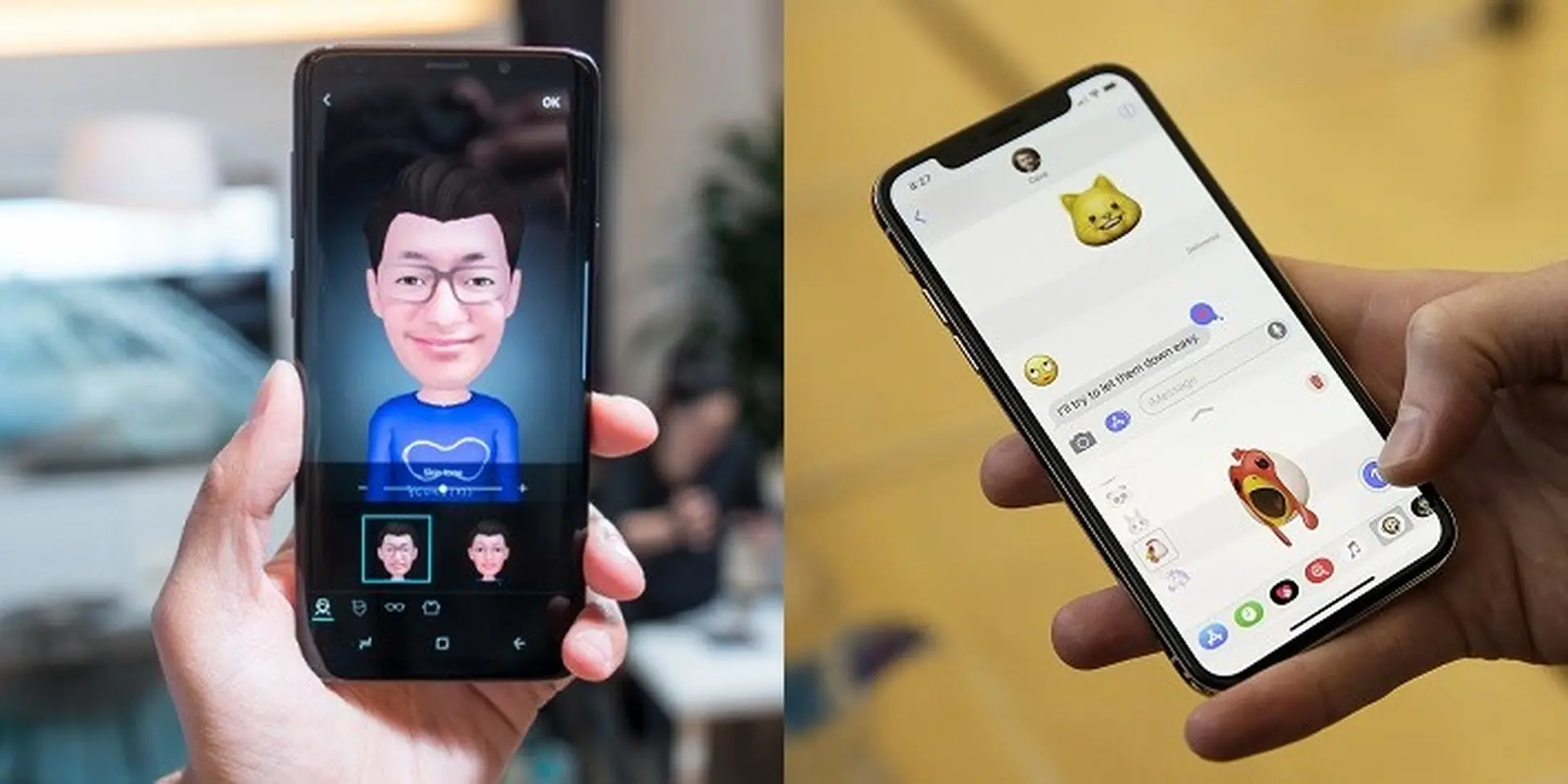 So sánh AR Emoji của Galaxy S9 và Animoji trên iPhone X, cái nào mới "xịn" hơn?