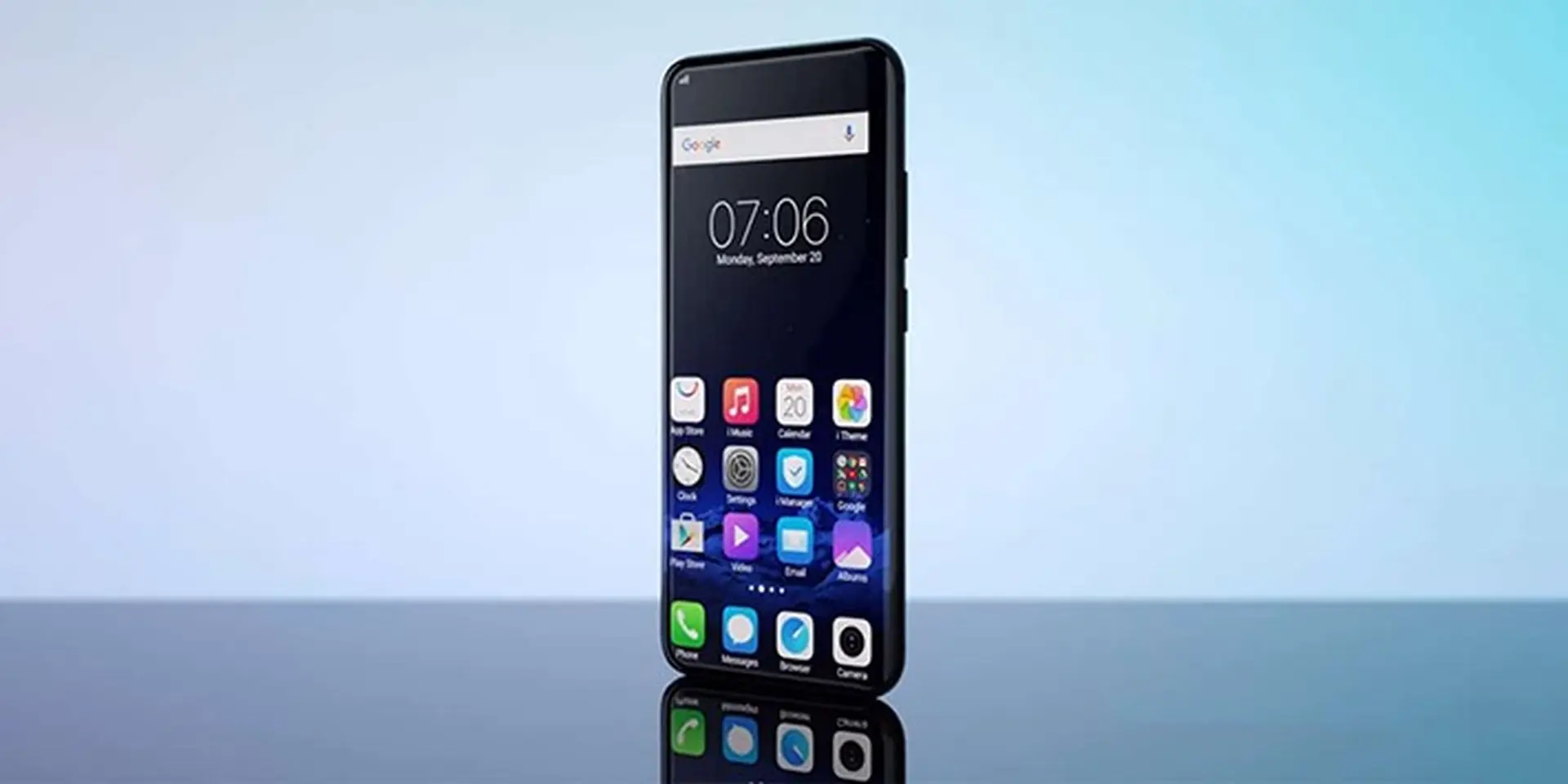 Smartphone mới của Vivo lộ diện với màn hình chiếm 100% diện tích mặt trước