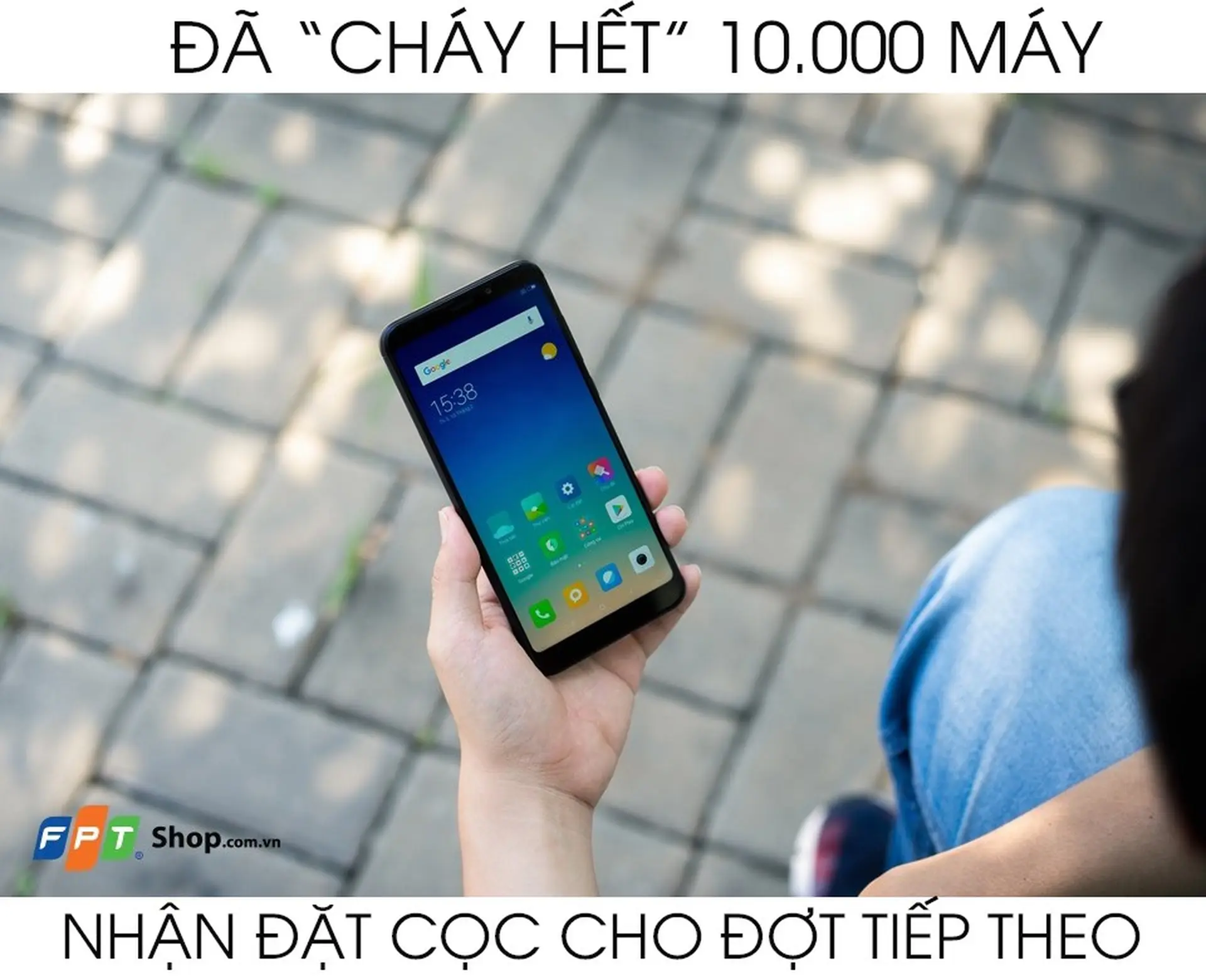 Trong 5 ngày, 10.000 chiếc Xiaomi Redmi 5 Plus đã "cháy sạch" tại FPT Shop