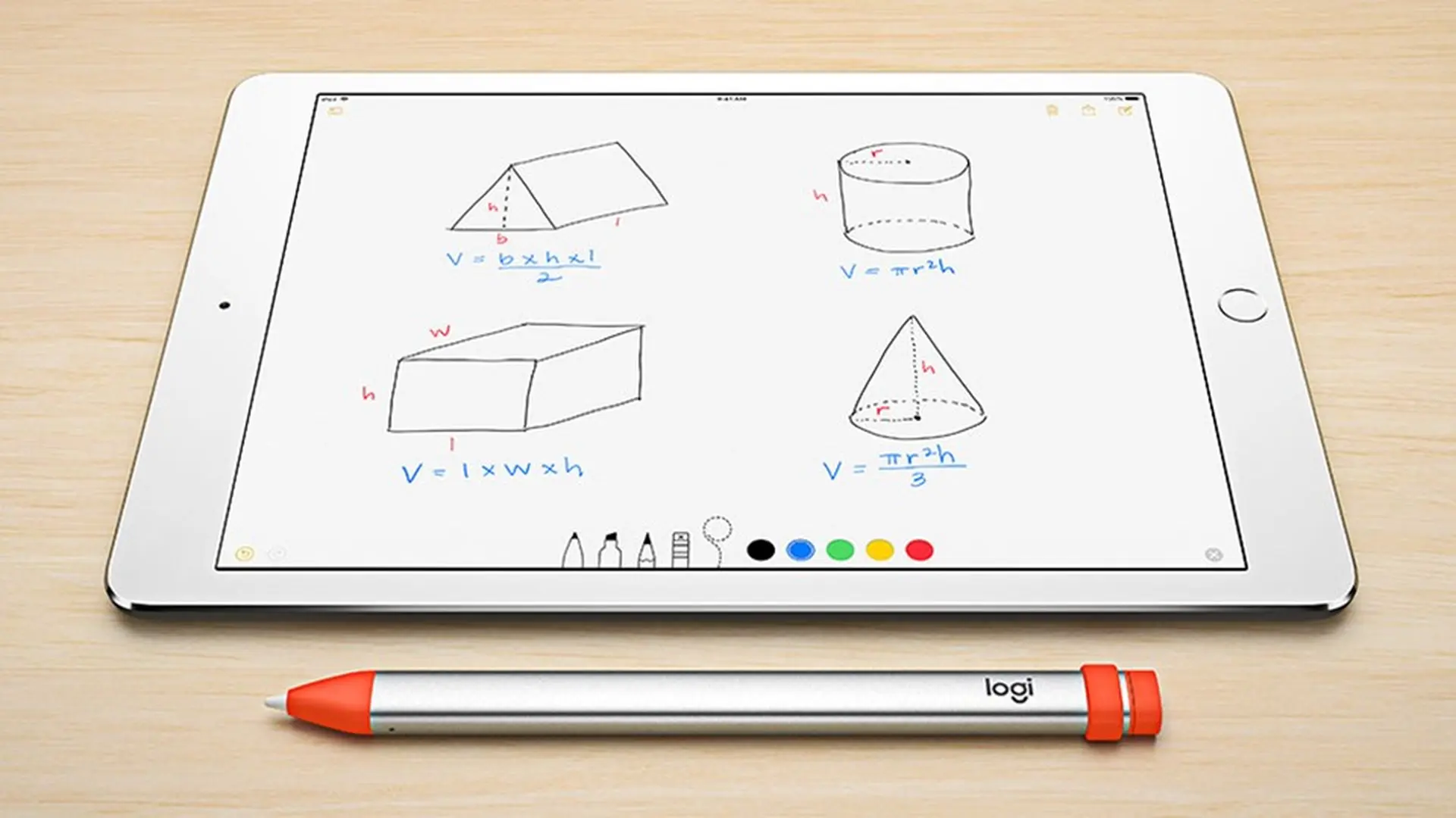 Logitech Crayon: bút cảm ứng dành riêng cho mục đích giáo dục, giá 49 USD