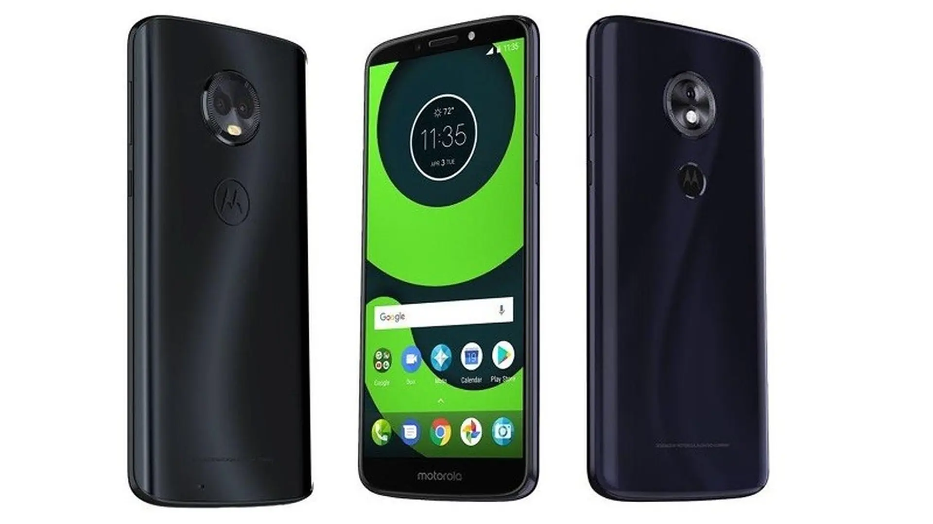 Bộ ba Moto G6, G6 Plus, G6 Play lộ diện hình ảnh và cấu hình chính thức 