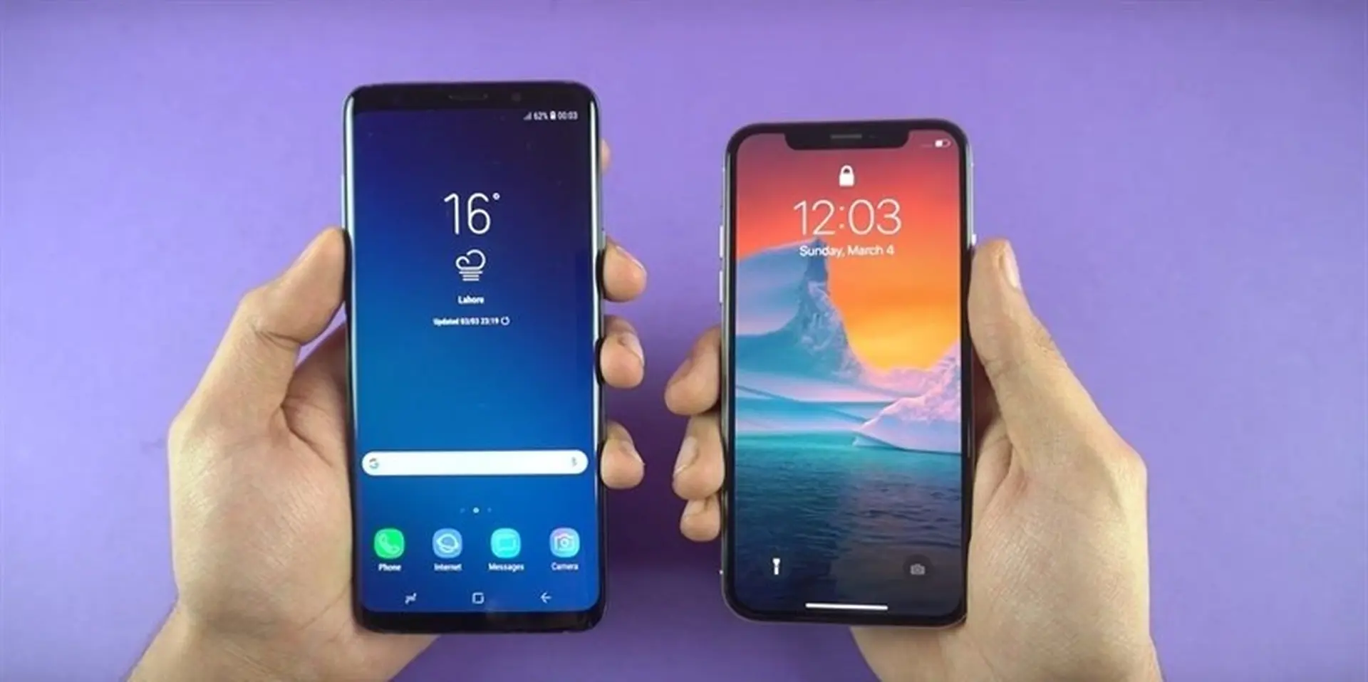 Tại sao Galaxy S9 không có notch tai thỏ như iPhone X?