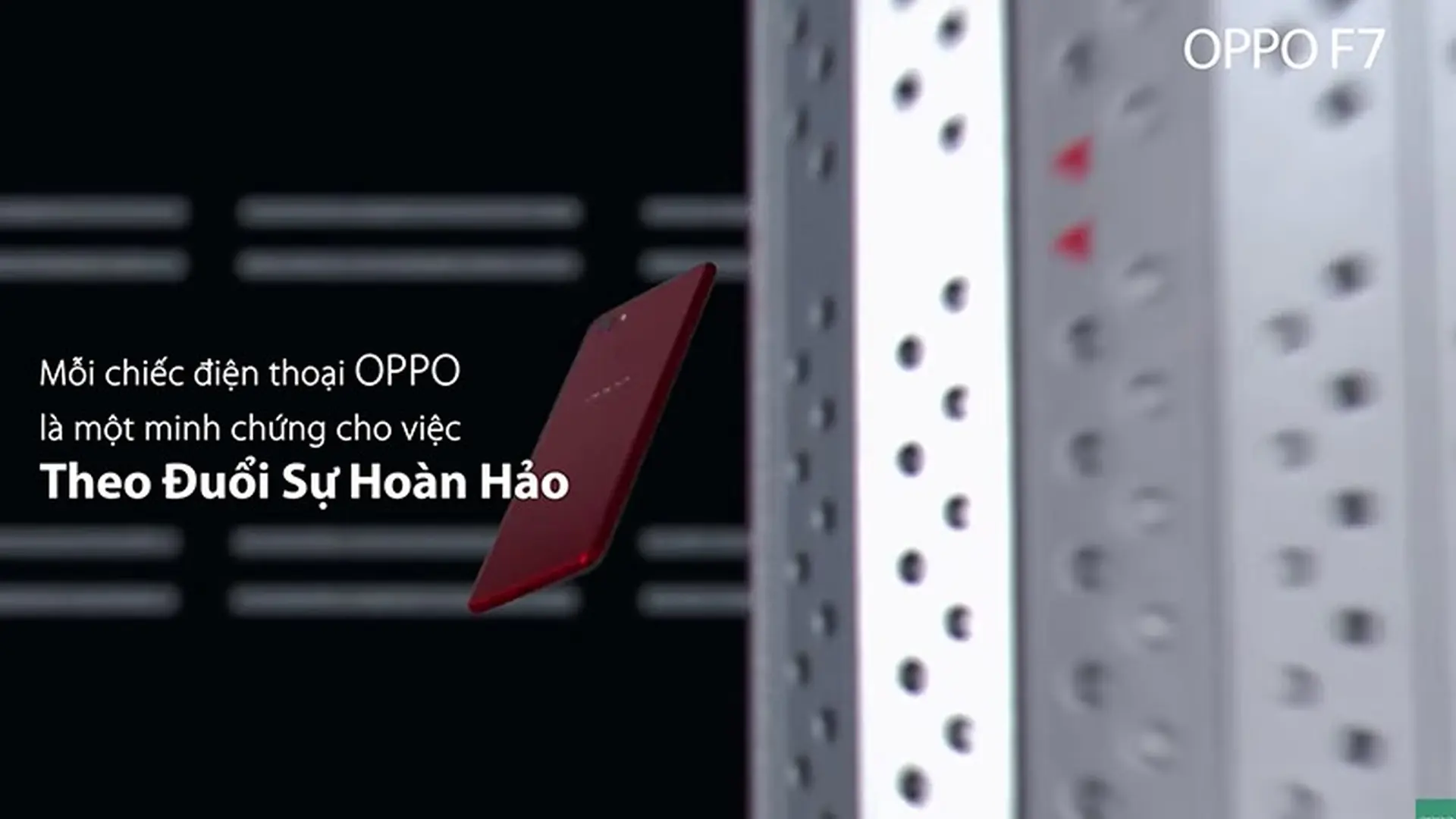 130 bài kiểm tra, 10.000 lần thả rơi, 7 ngày chịu nhiệt là những con số biết nói trên OPPO F7