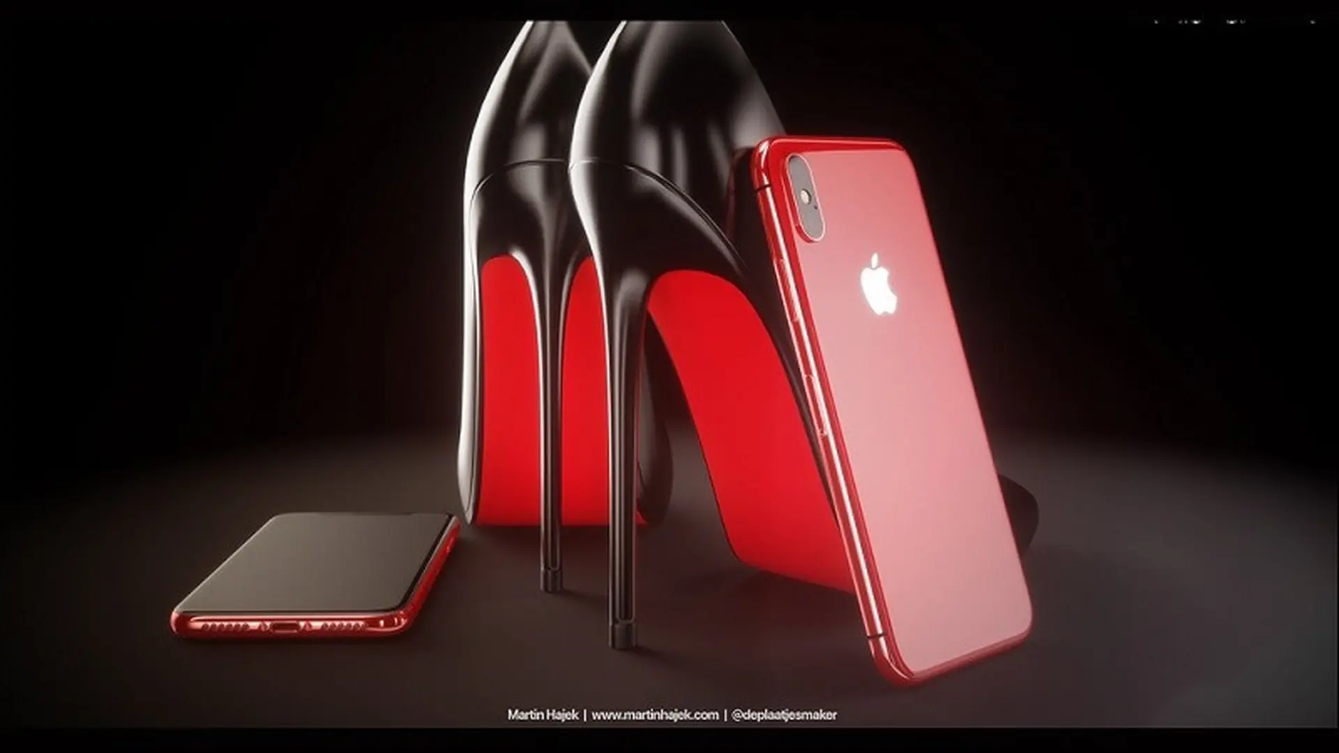 Không thể kìm lòng trước nét đẹp quý phái của iPhone X màu đỏ
