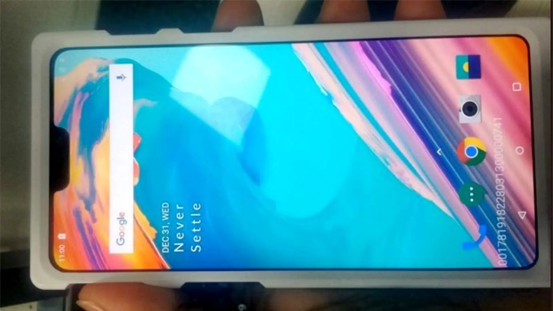 Hình ảnh trên tay OnePlus 6 bất ngờ rò rỉ thực tế