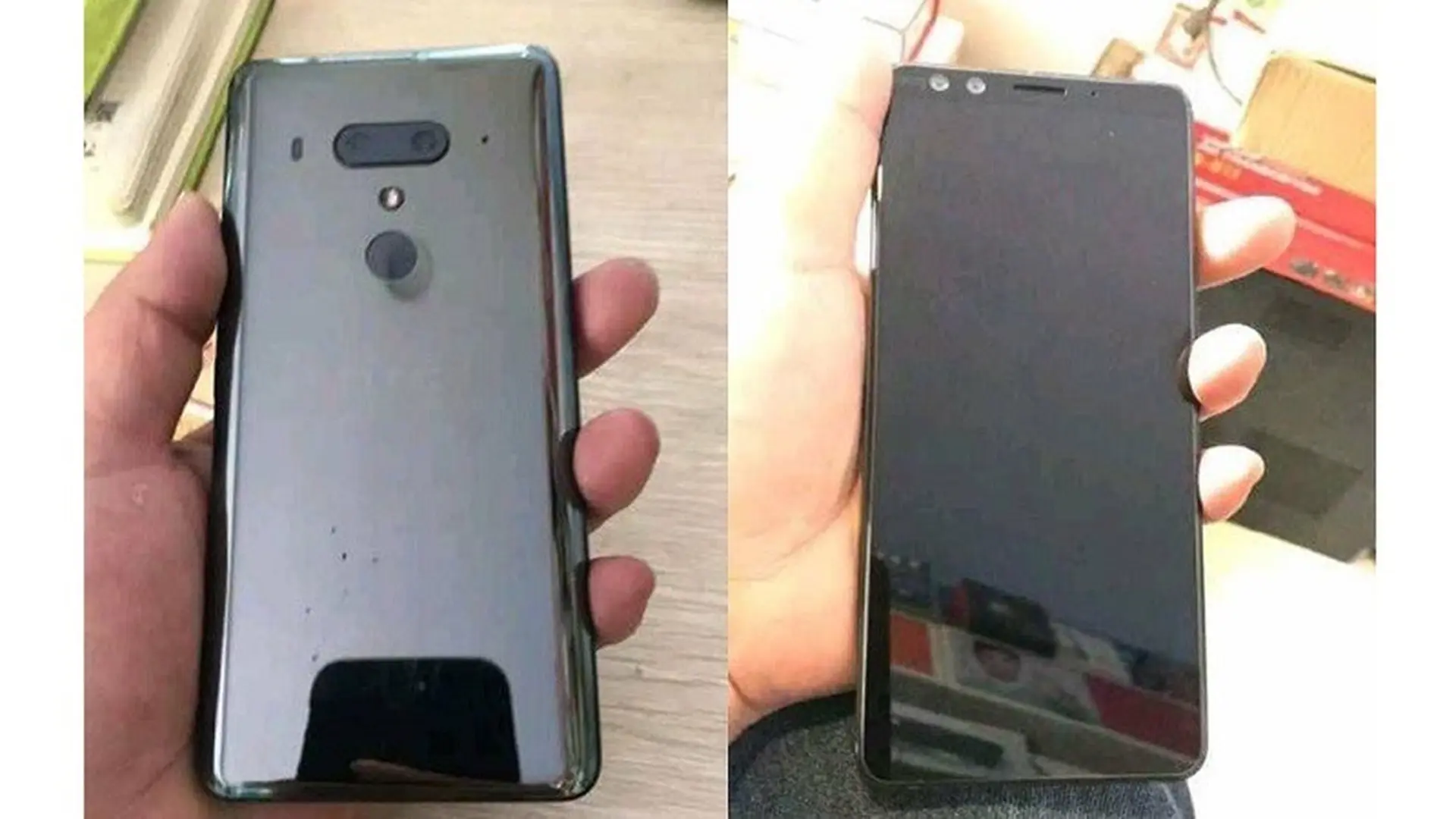 Ảnh thực tế trên tay HTC U12 Plus bất ngờ xuất hiện