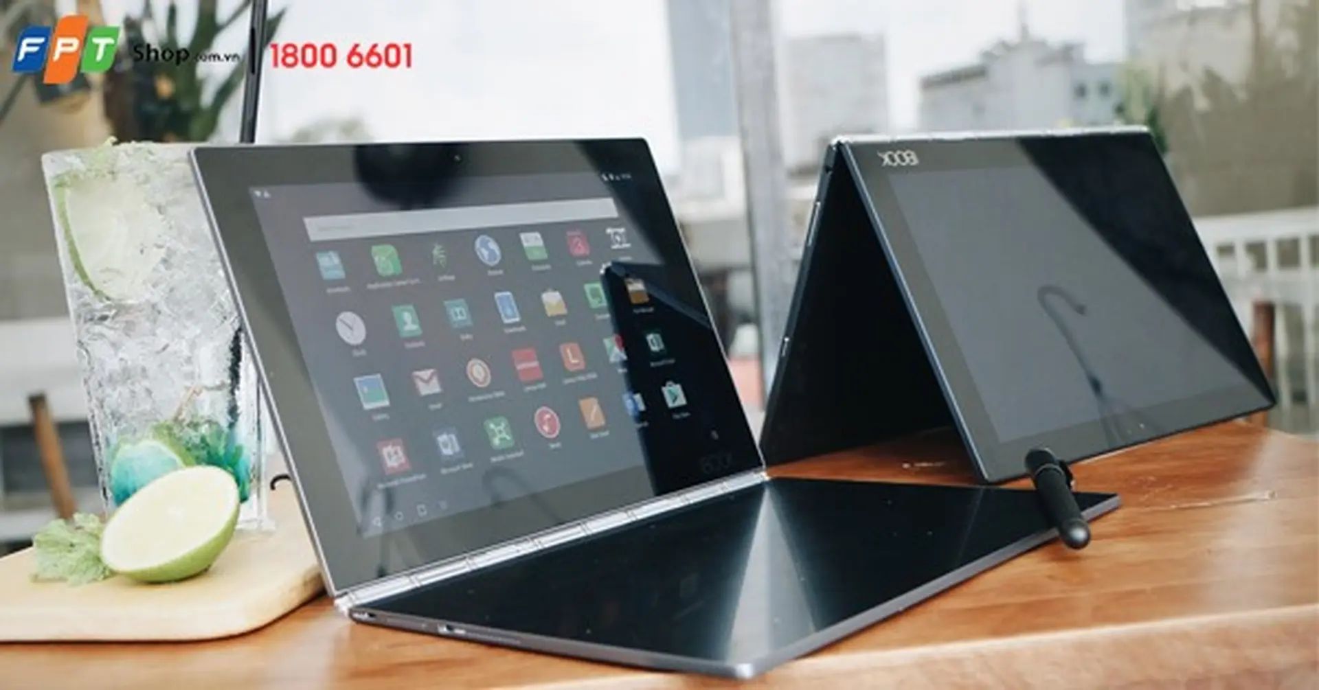 Lenovo Yoga Book giá giảm sốc chỉ còn 9,99 triệu đồng tại FPT Shop