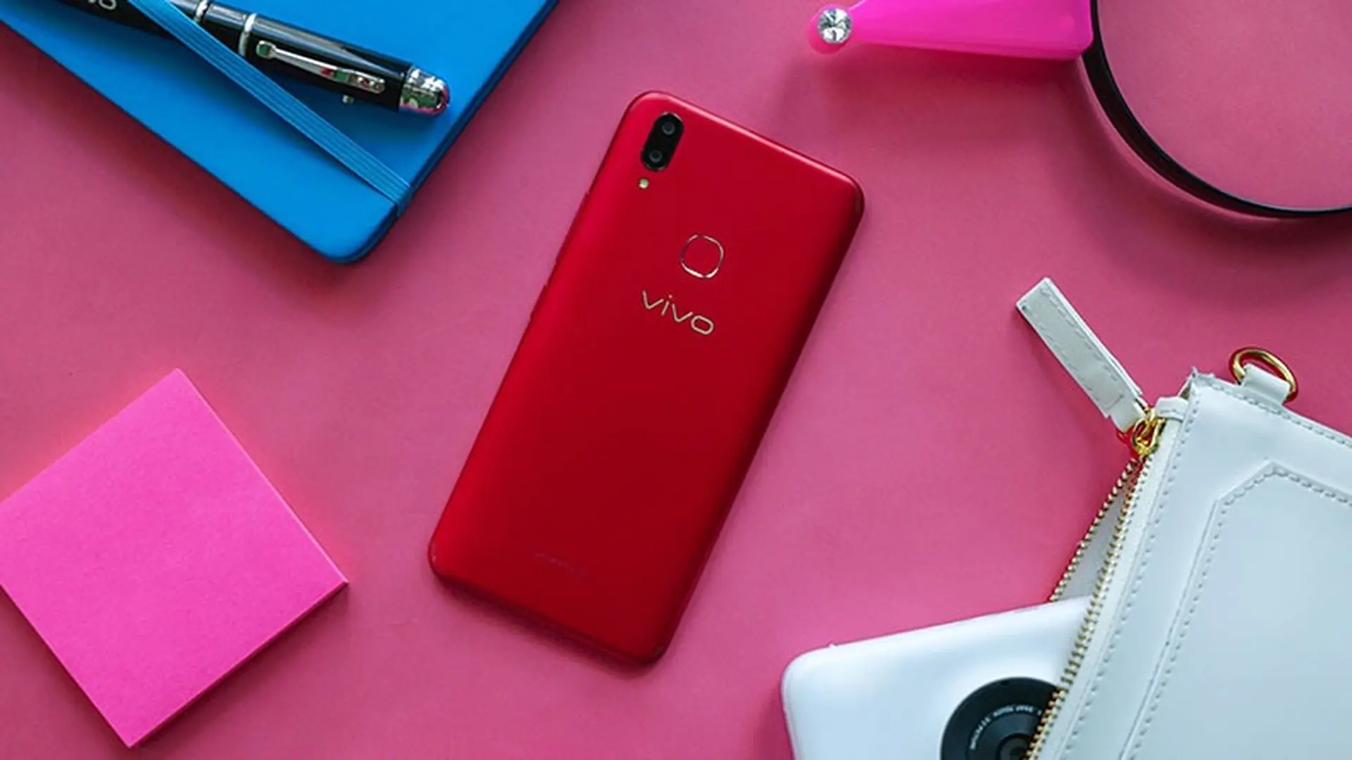 Trên tay Vivo V9 Velvet Red: Đẹp đến nao lòng!