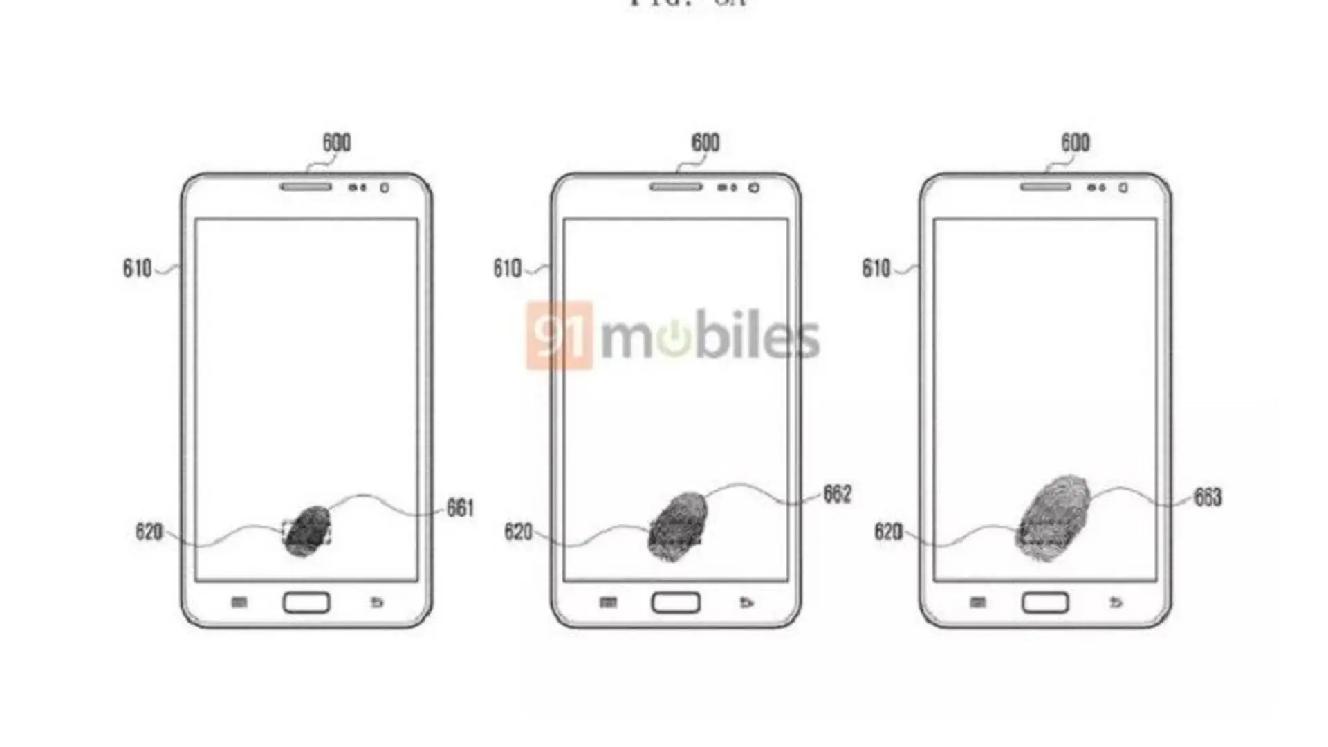 Samsung lộ bằng sáng chế mới về cảm biến vân tay dưới màn hình. Có thể sẽ ứng dụng trên Galaxy Note9?