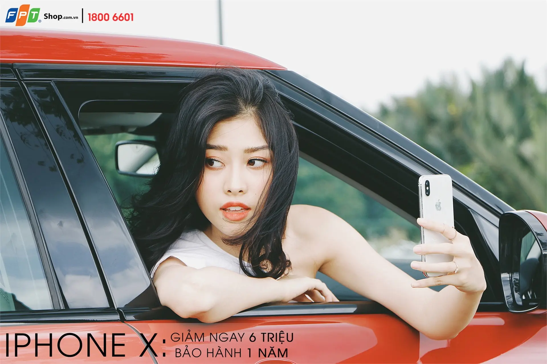 Mua iPhone X tại FPT Shop: được giảm đến 6 triệu đồng, nhận bảo hành chính hãng 1 năm