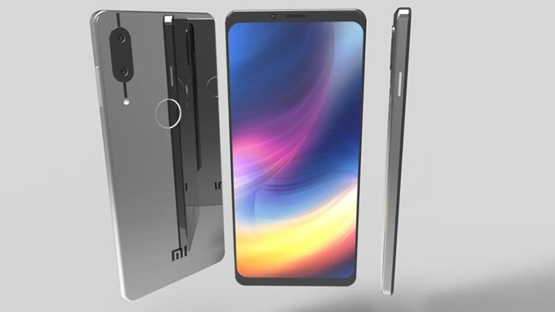 Mãn nhãn với concept Xiaomi Redmi màn hình viền siêu mỏng, mặt lưng kính nhiều màu sắc