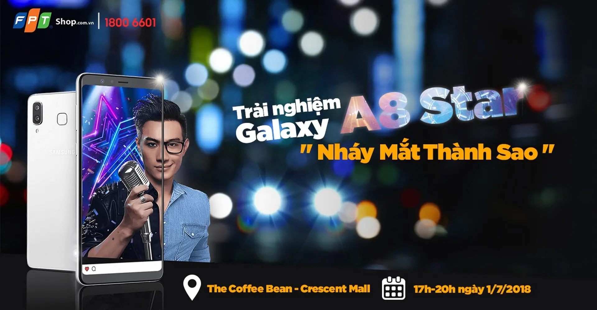 Trúng Galaxy A8 Star khi tham gia trải nghiệm sản phẩm Samsung mới cùng FPT Shop 