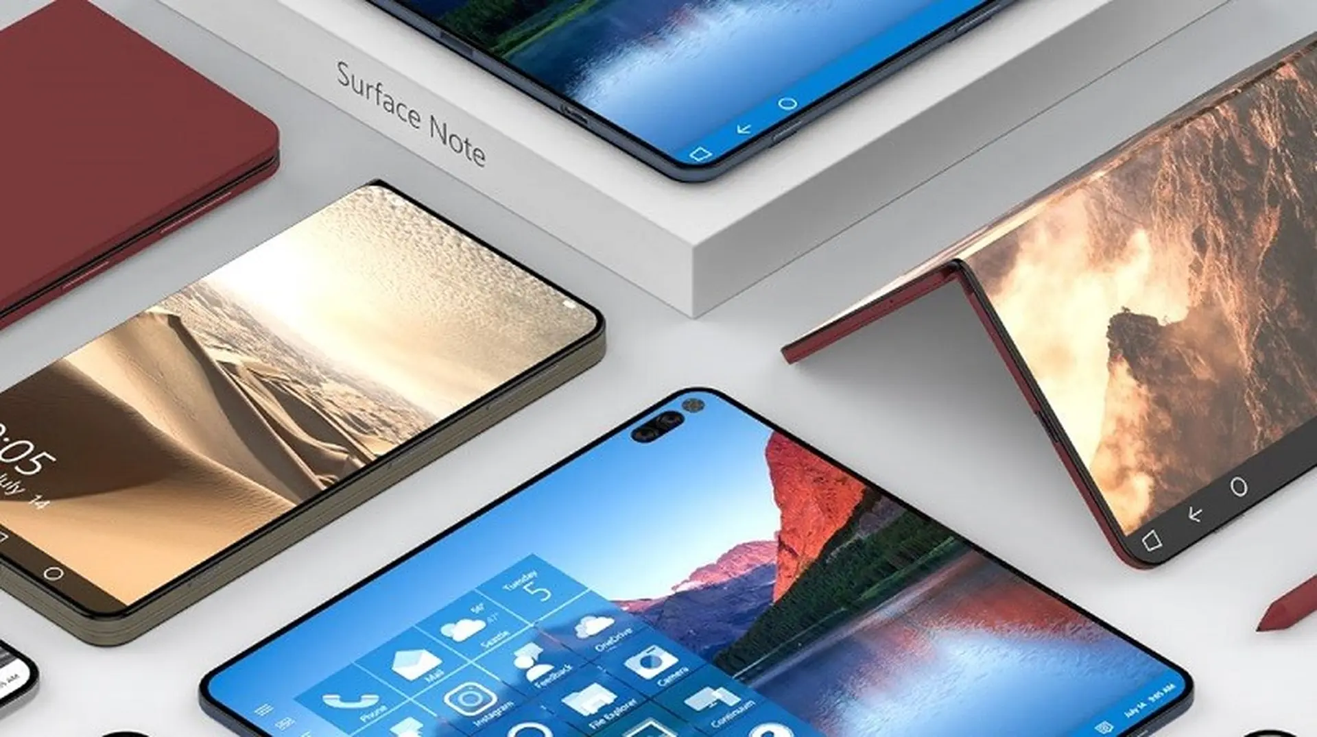 Surface Phone sẽ có 5 chế độ màn hình khác nhau