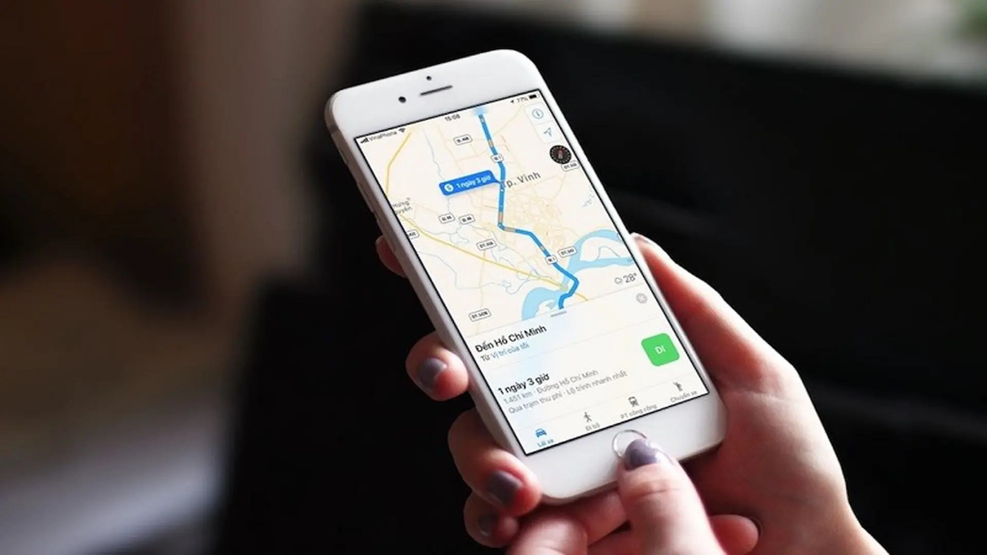 Táo Khuyết chính thức cập nhật tính năng "xem đường nào đang kẹt xe" trên Apple Map. Mời trải nghiệm